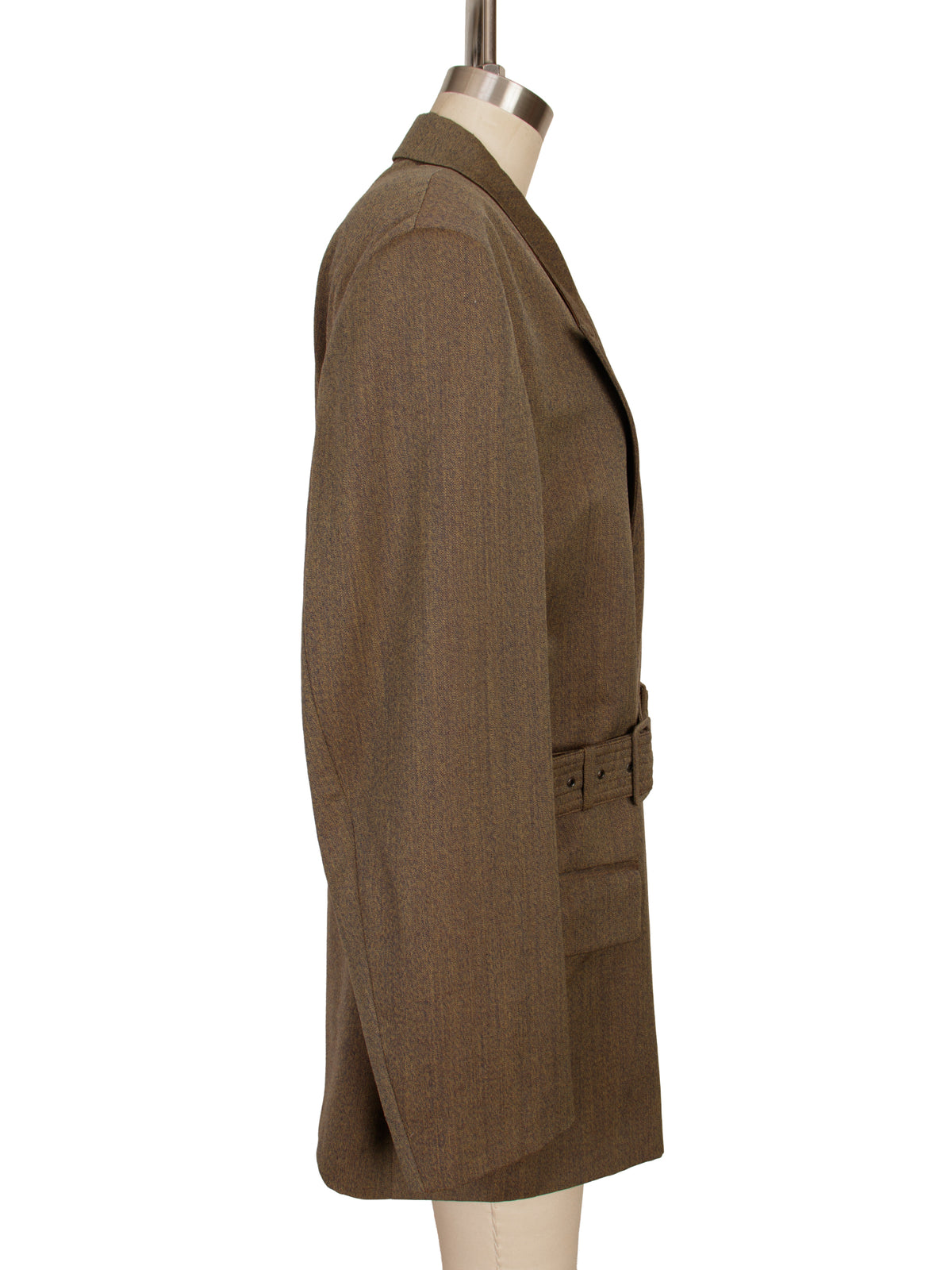Jean Paul Gaultier Wool Belted Blazer
