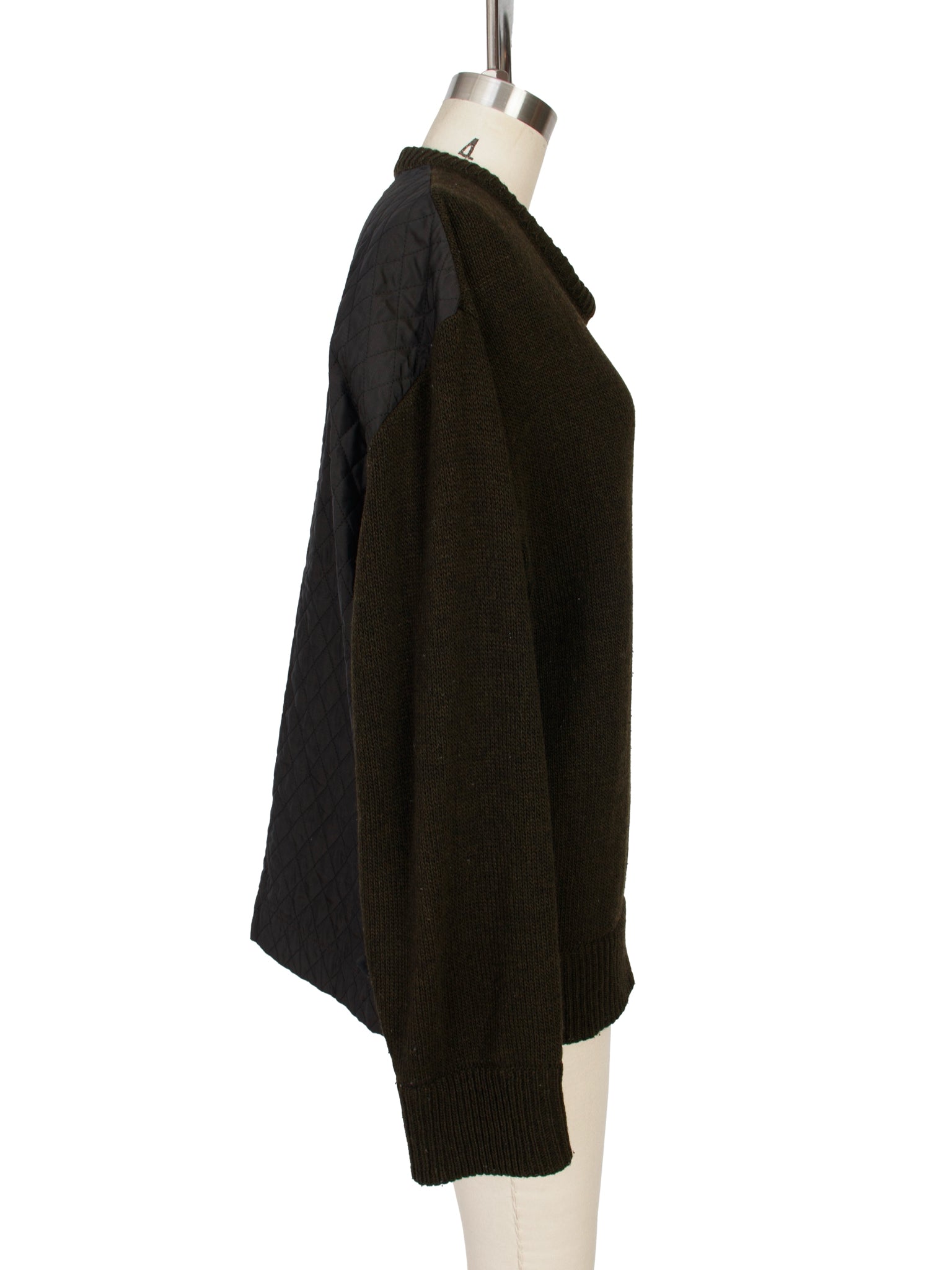 FW 1996 Comme des Garcons Homme Wool Quilted Sweater – Mercy Vintage
