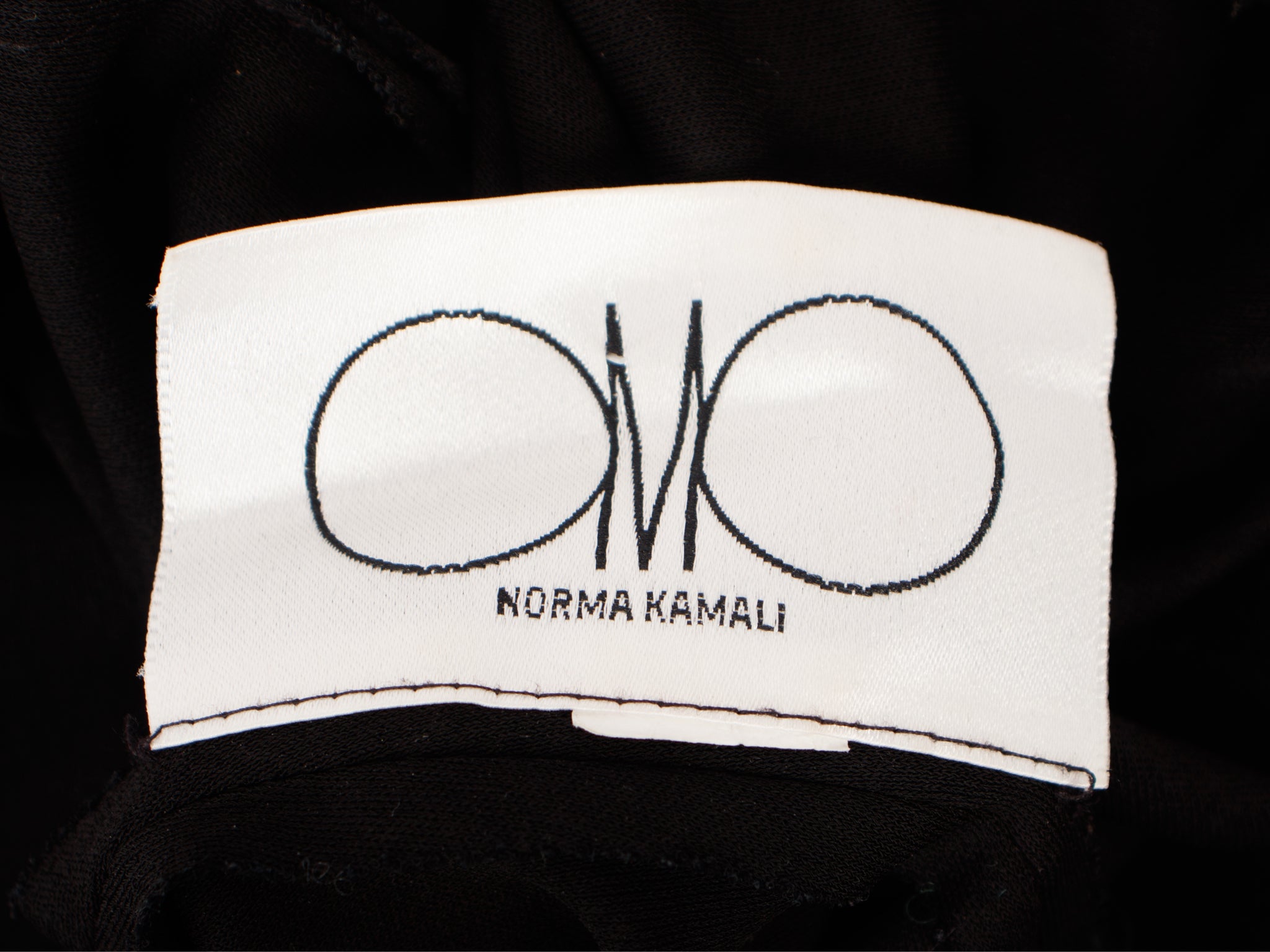 OMO Norma Kamali Jersey Exaggerated Sleeve Dress