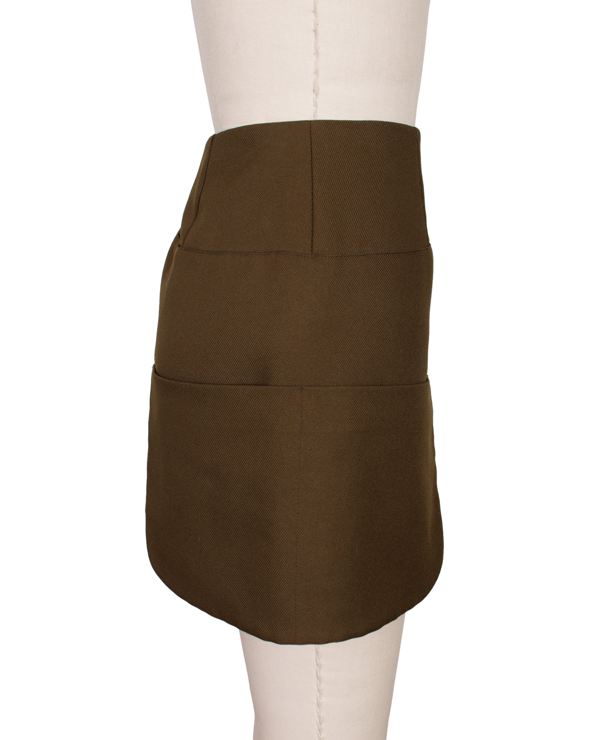 Sandy Liang Twill Mini Skirt