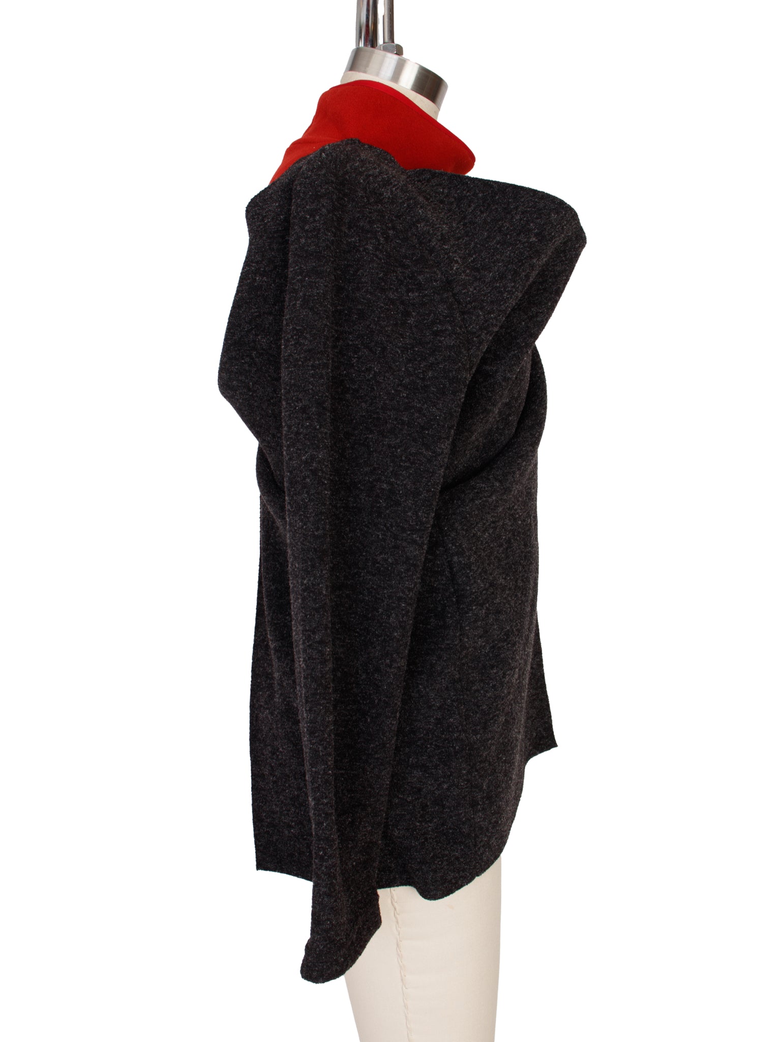 Cop Copine Fleece Detachable Single Sleeve Overlay Top