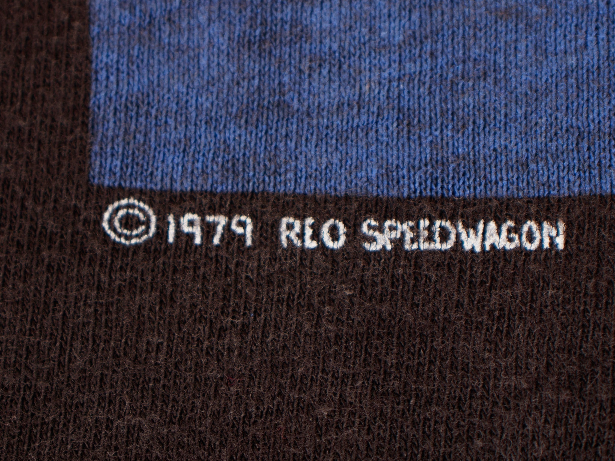 1979 Reo Speedwagon 9 Lives Tour Cutoff Tee