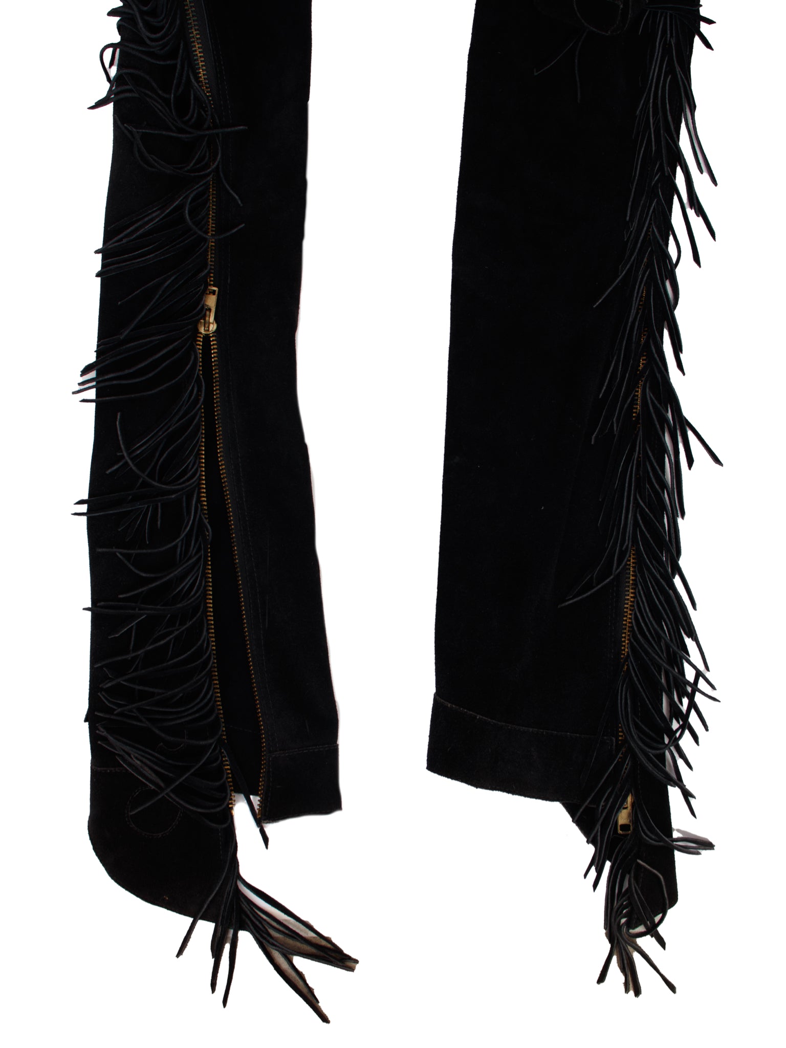 Western Suede Fringe Chaps
