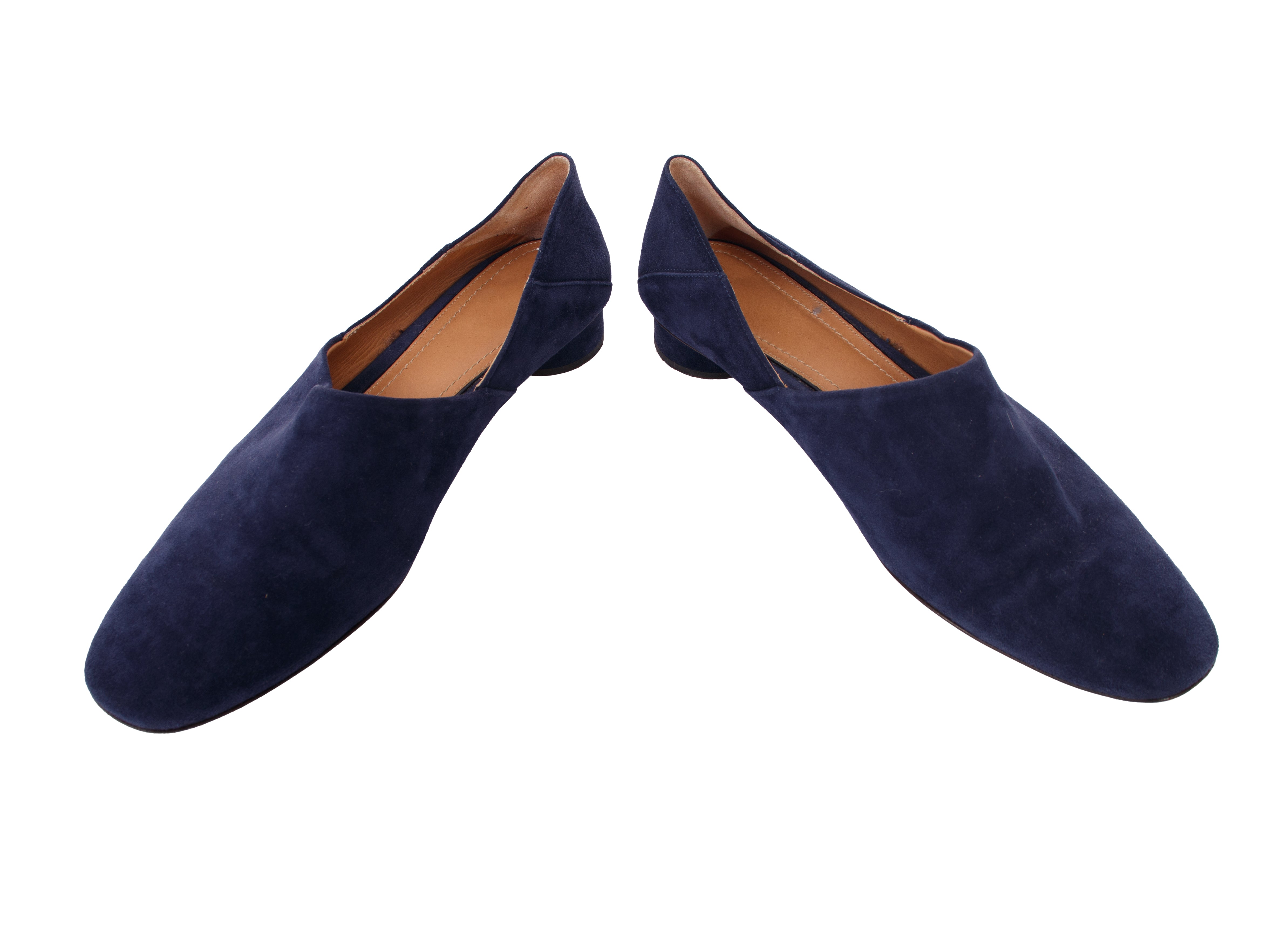 ラグジュアリーローゼ The Row Noelle Suede Loafers | Mercy Vintage