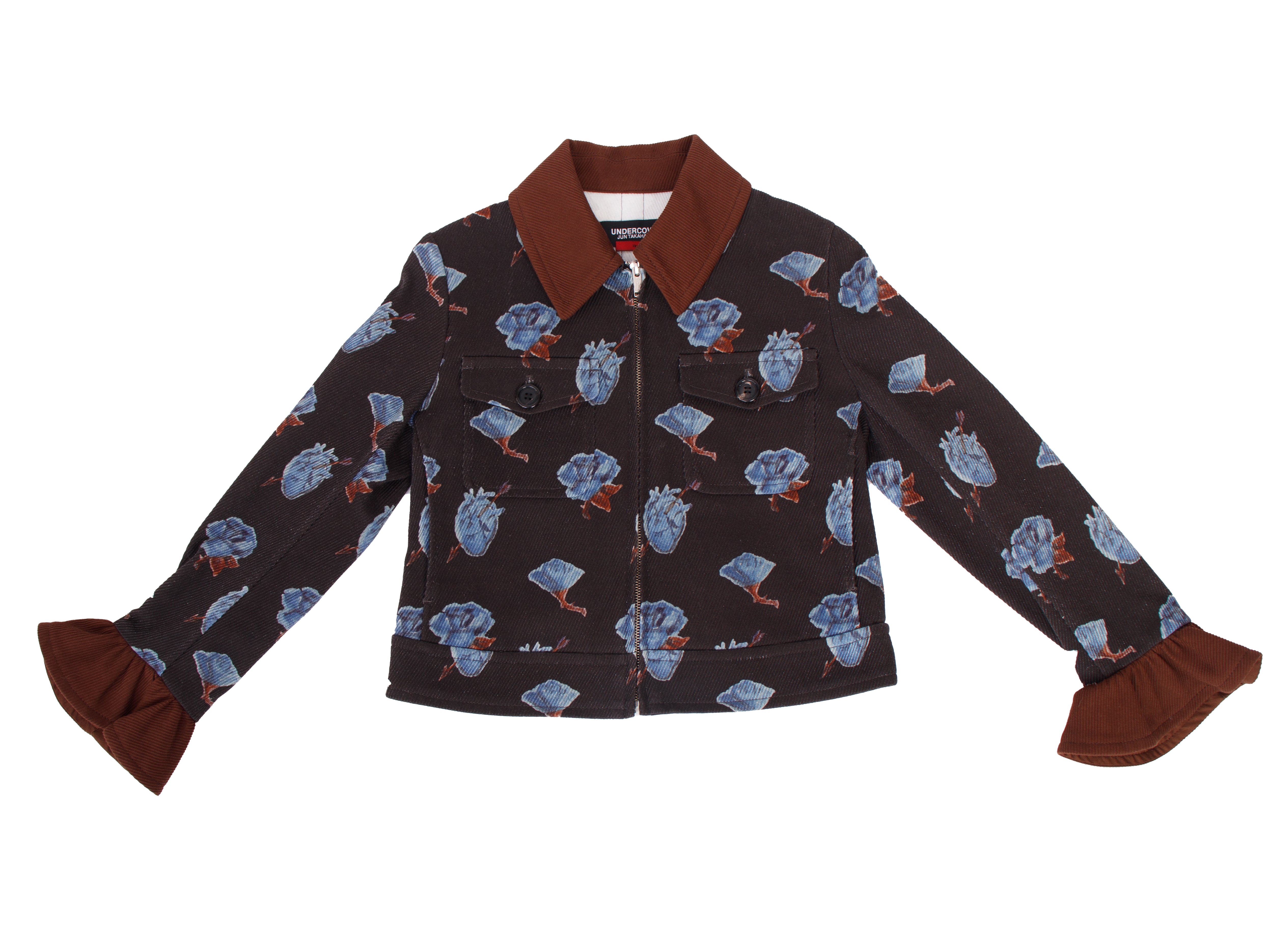 Undercover Jun Takahasi Twill Floral Jacket | Mercy Vintage