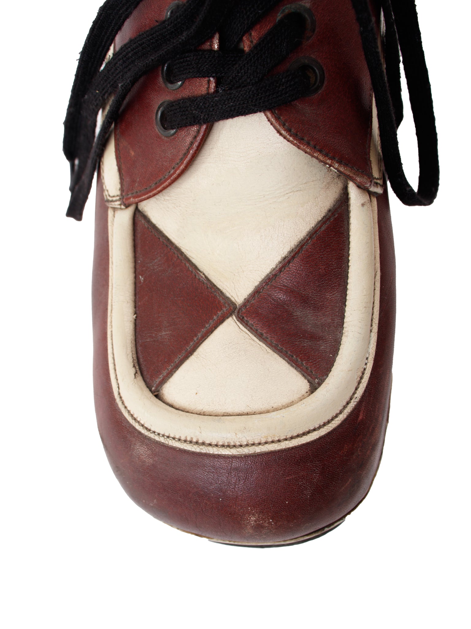 1970's Platform Diamond Oxfords