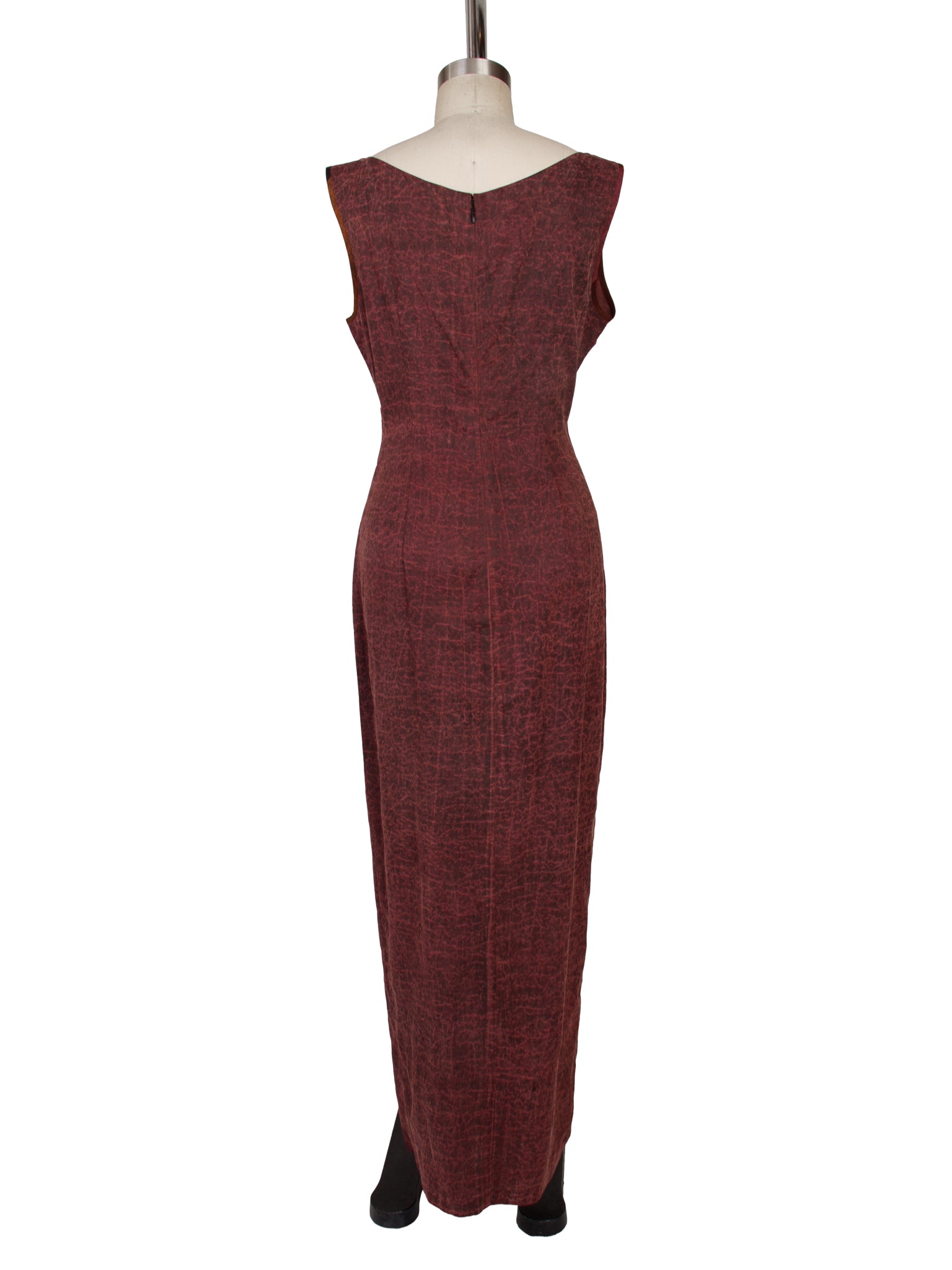 Sophie Hong Washed Silk Hand Dyed Dress