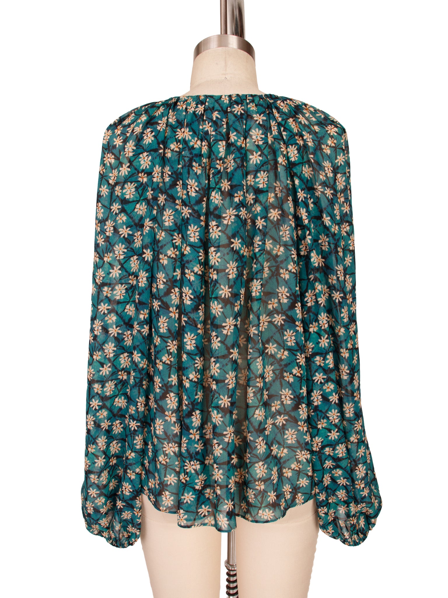 Ulla Johnson Safa Silk Floral Blouse