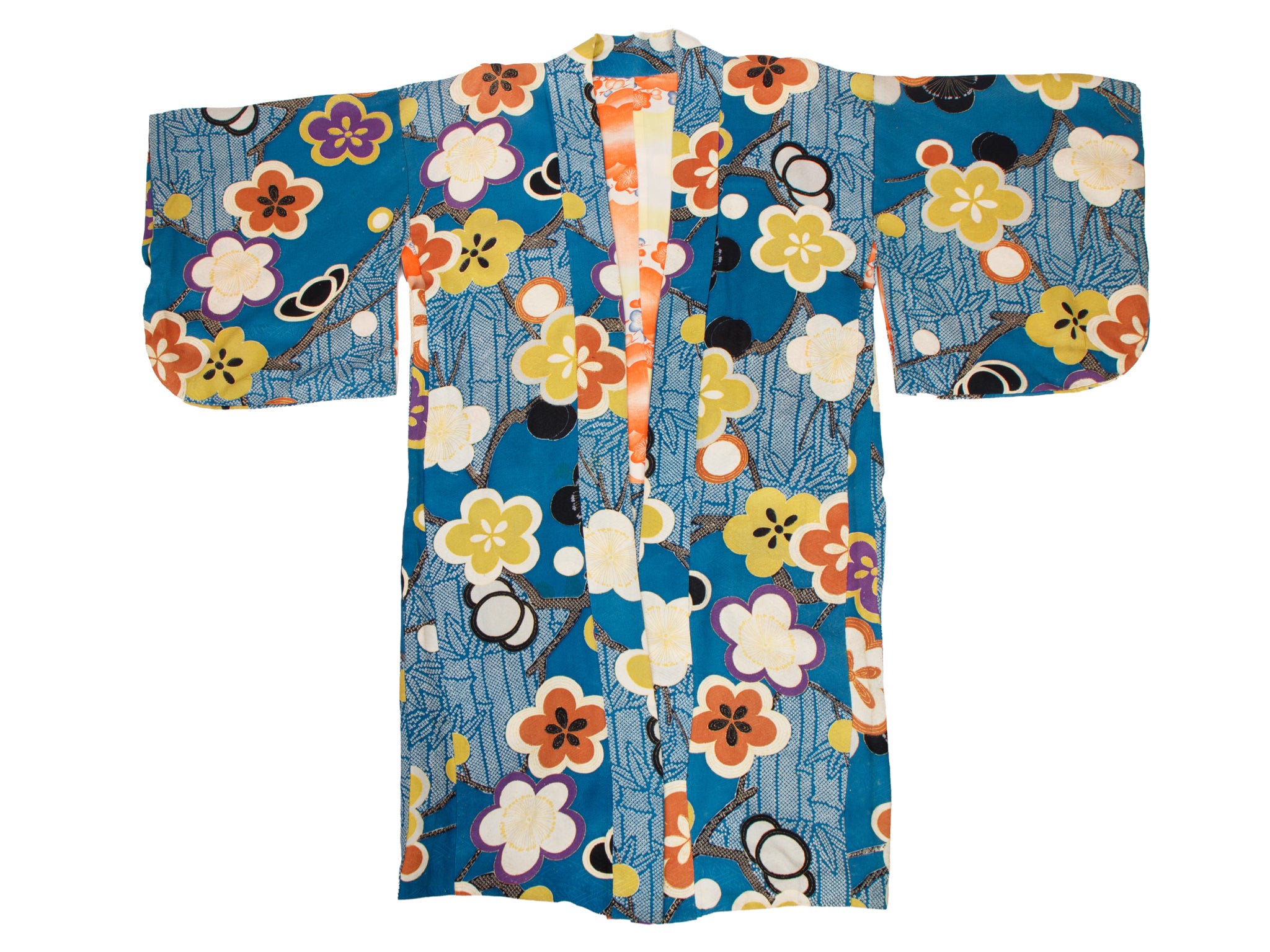 Japanese Silk Floral Haori as-is