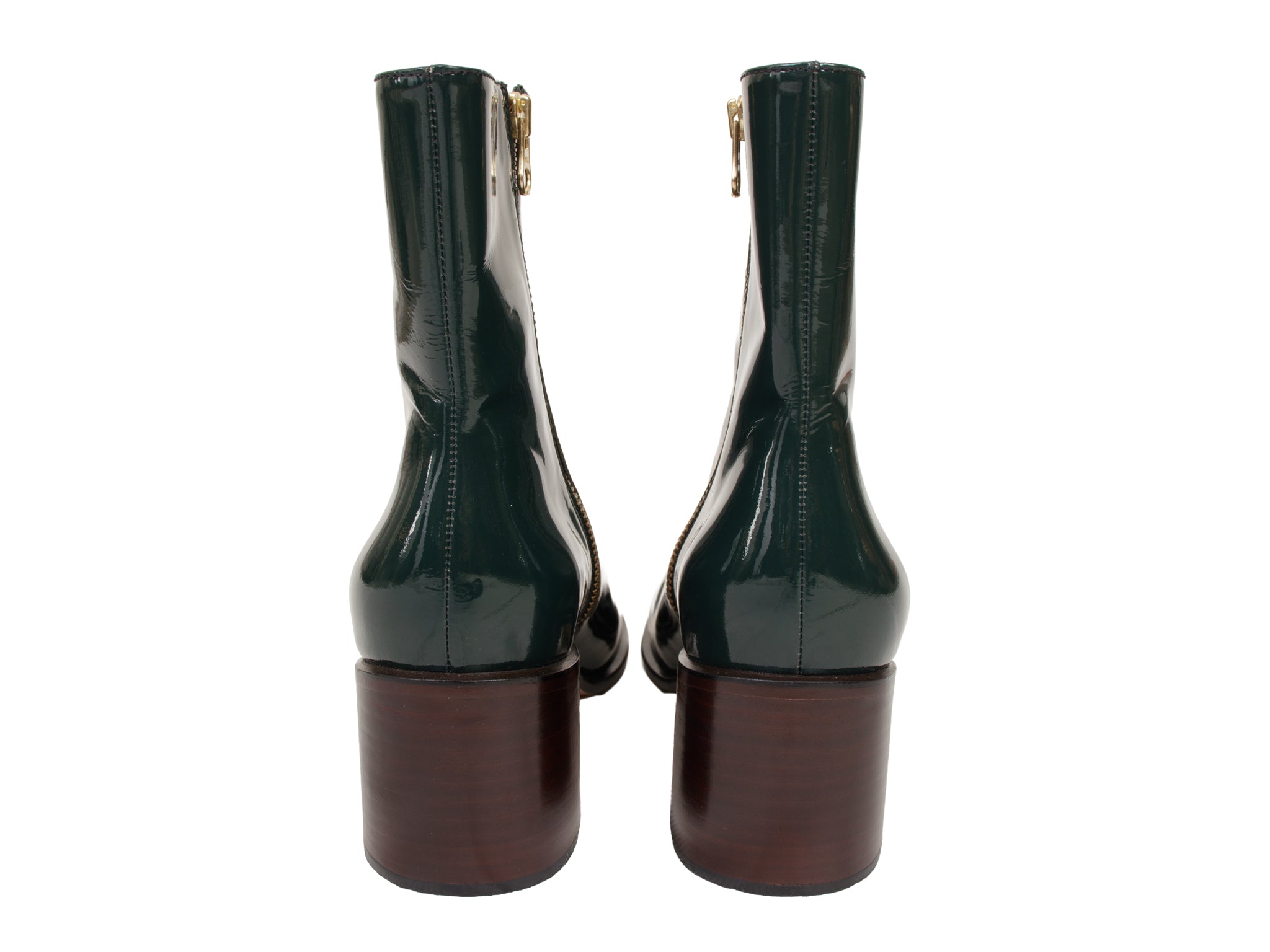 Rachel Comey Sugar Patent Leather Ankle Boots