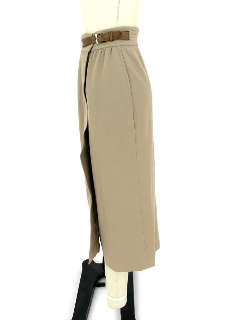 70s Gucci Wool Wrap Skirt