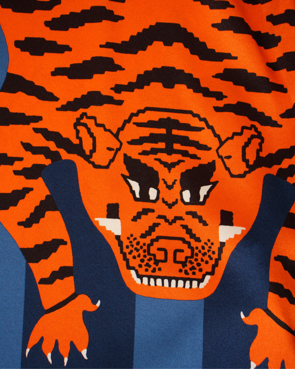 SS2020 Libertine Dragon and Tiger Print Kaftan