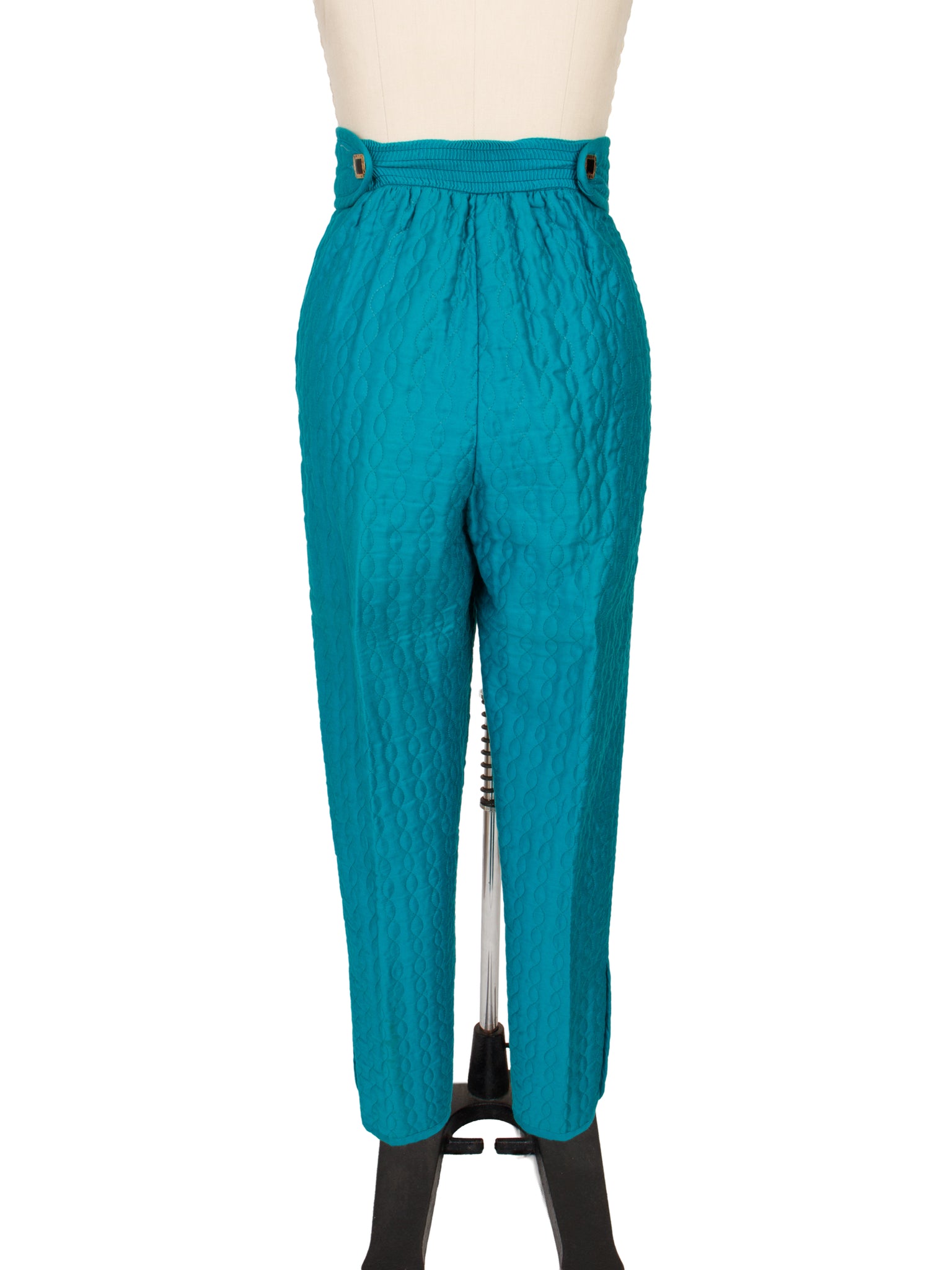 Jeanne Marc Color Block Qulited Pant Set