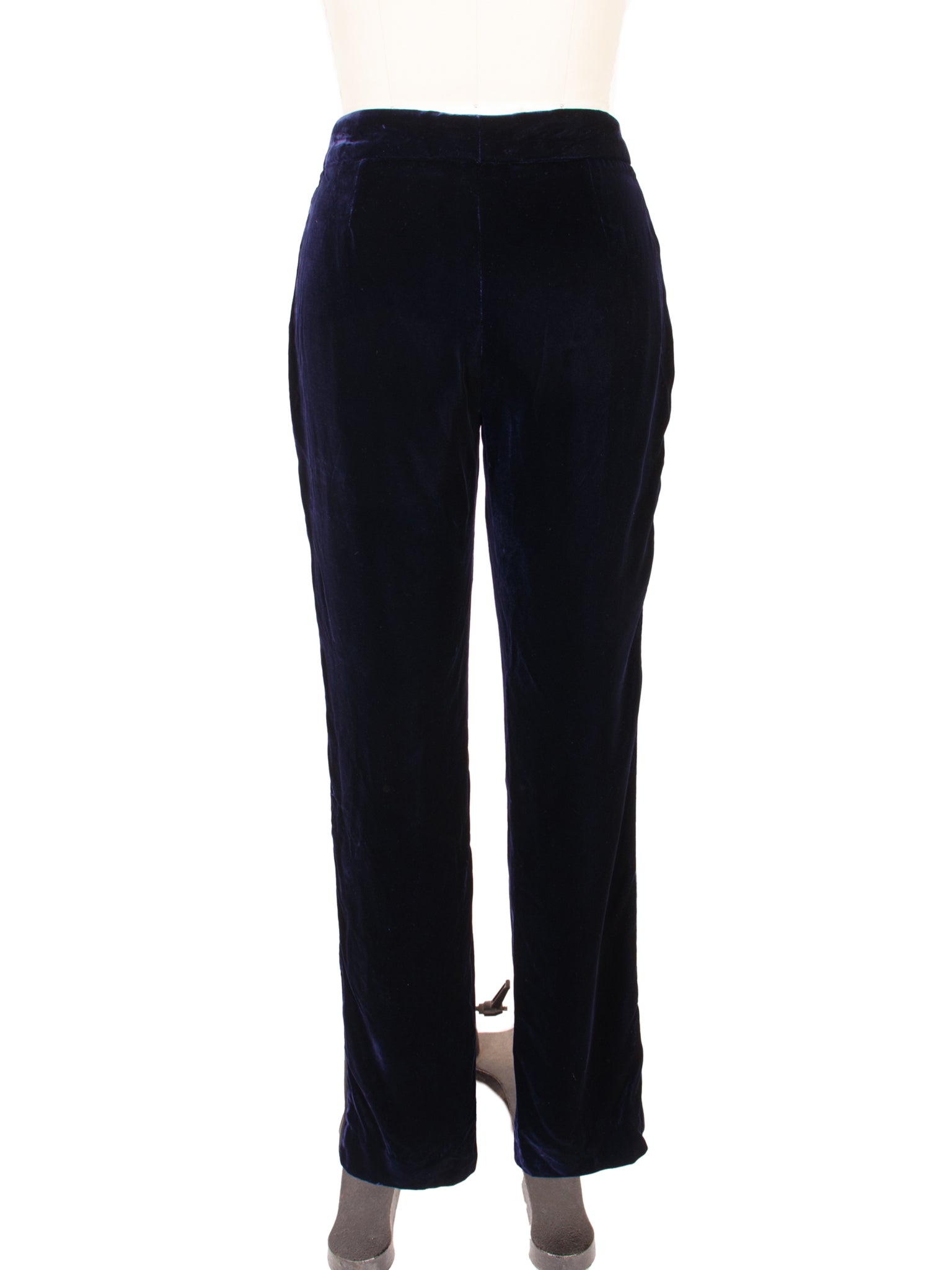 Tom Ford Velvet & Satin Tuxedo Stripe Pants