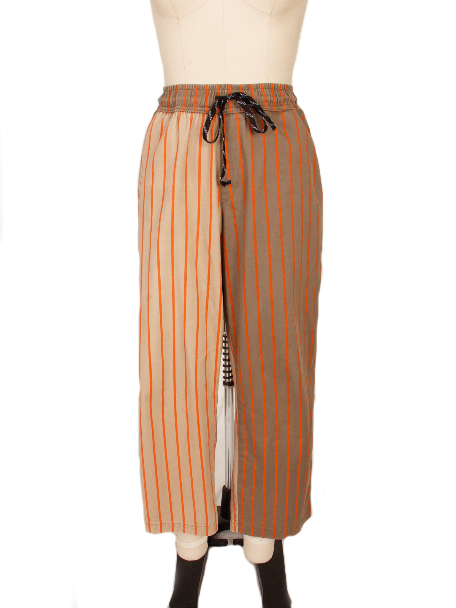 Suay Sew Shop Striped Two-Tone Pants