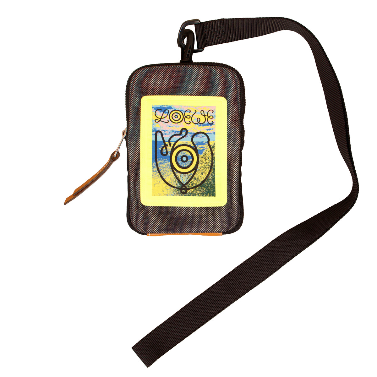 2020 Loewe 'Eye/LOEWE/Nature' Lanyard Zip Pouch