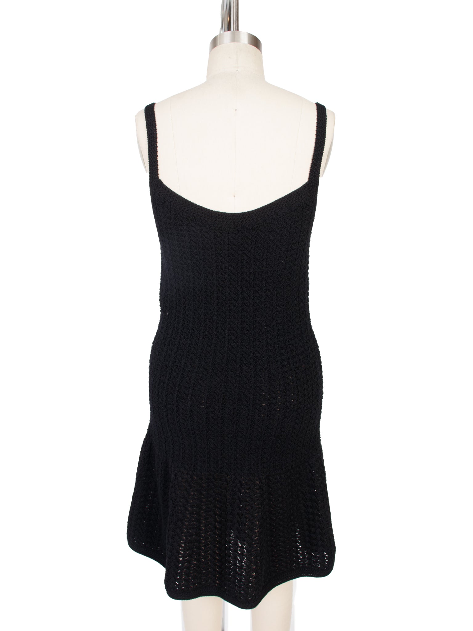 Gucci Cotton Knit GG Button Mini Dress*