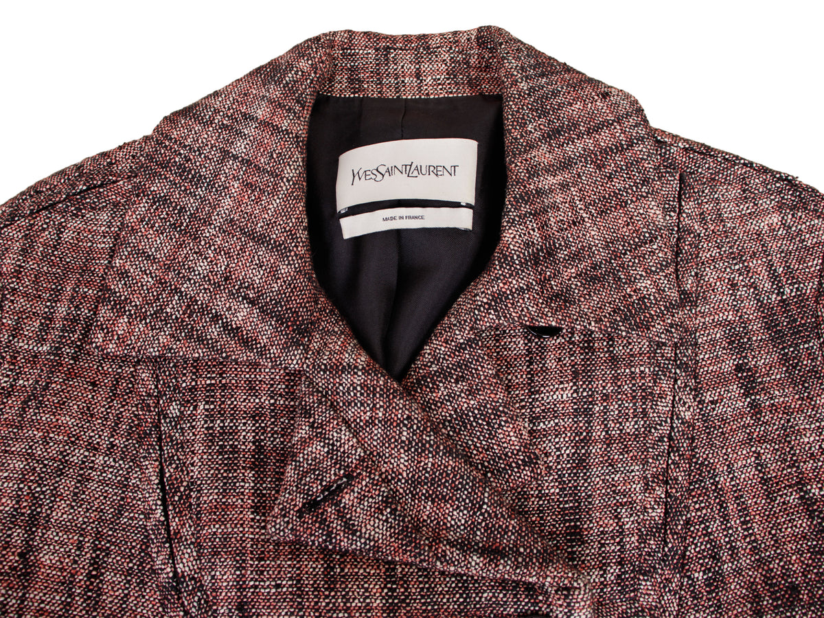 2007 Yves Saint Laurent Tweed Skirt Suit