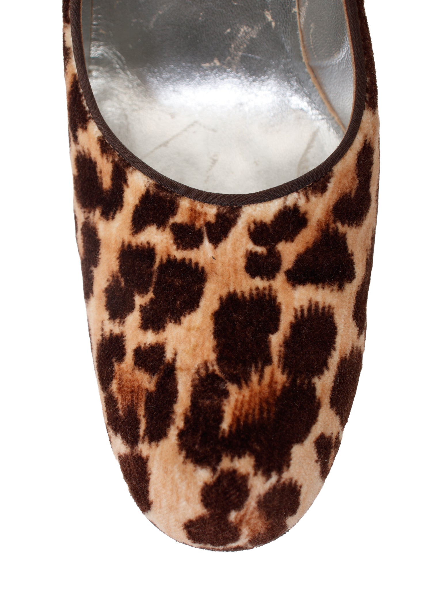 Dolce & Gabbana Velvet Leopard Print Pumps