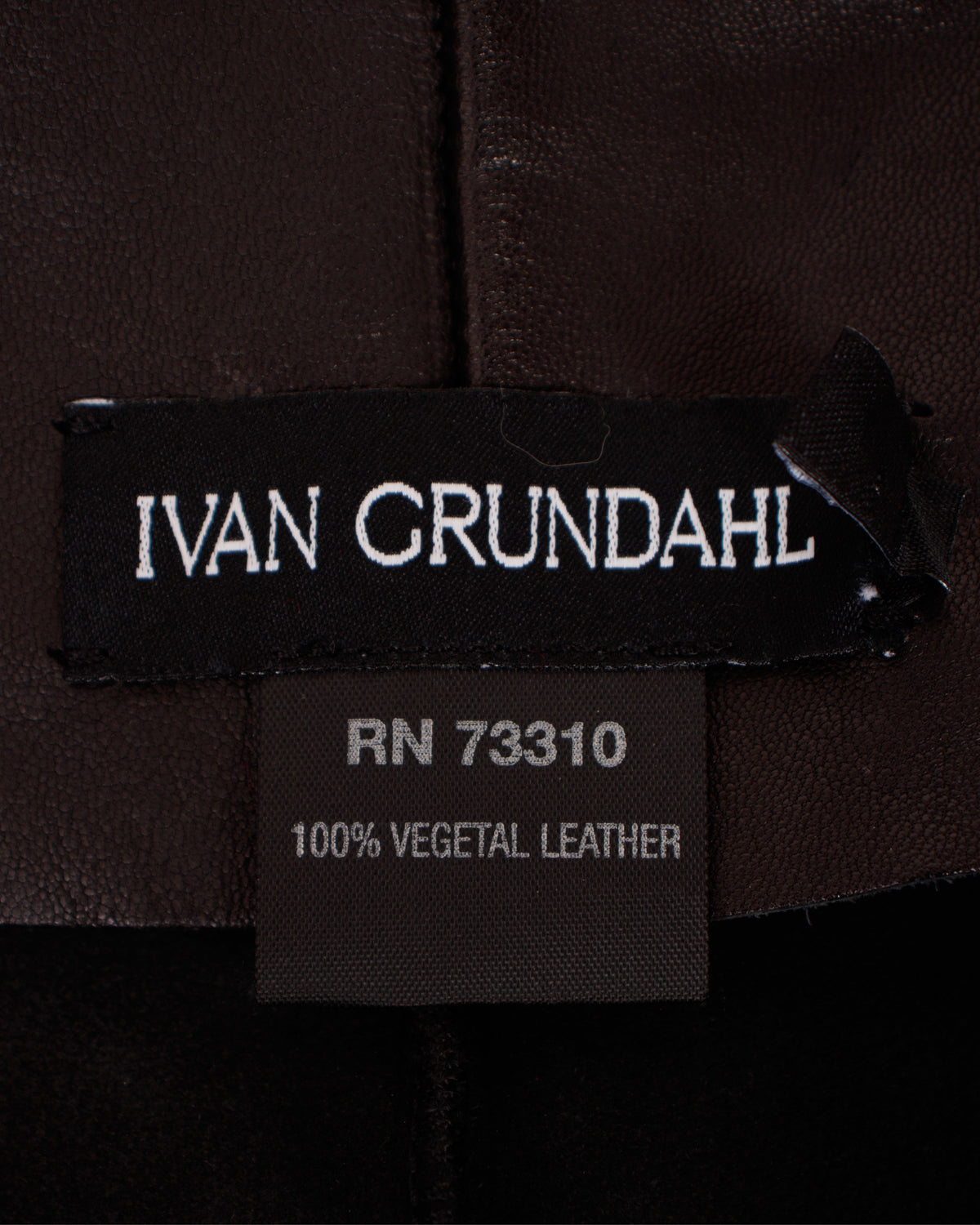 Ivan Grundahl Leather Multi-Zip Vest*