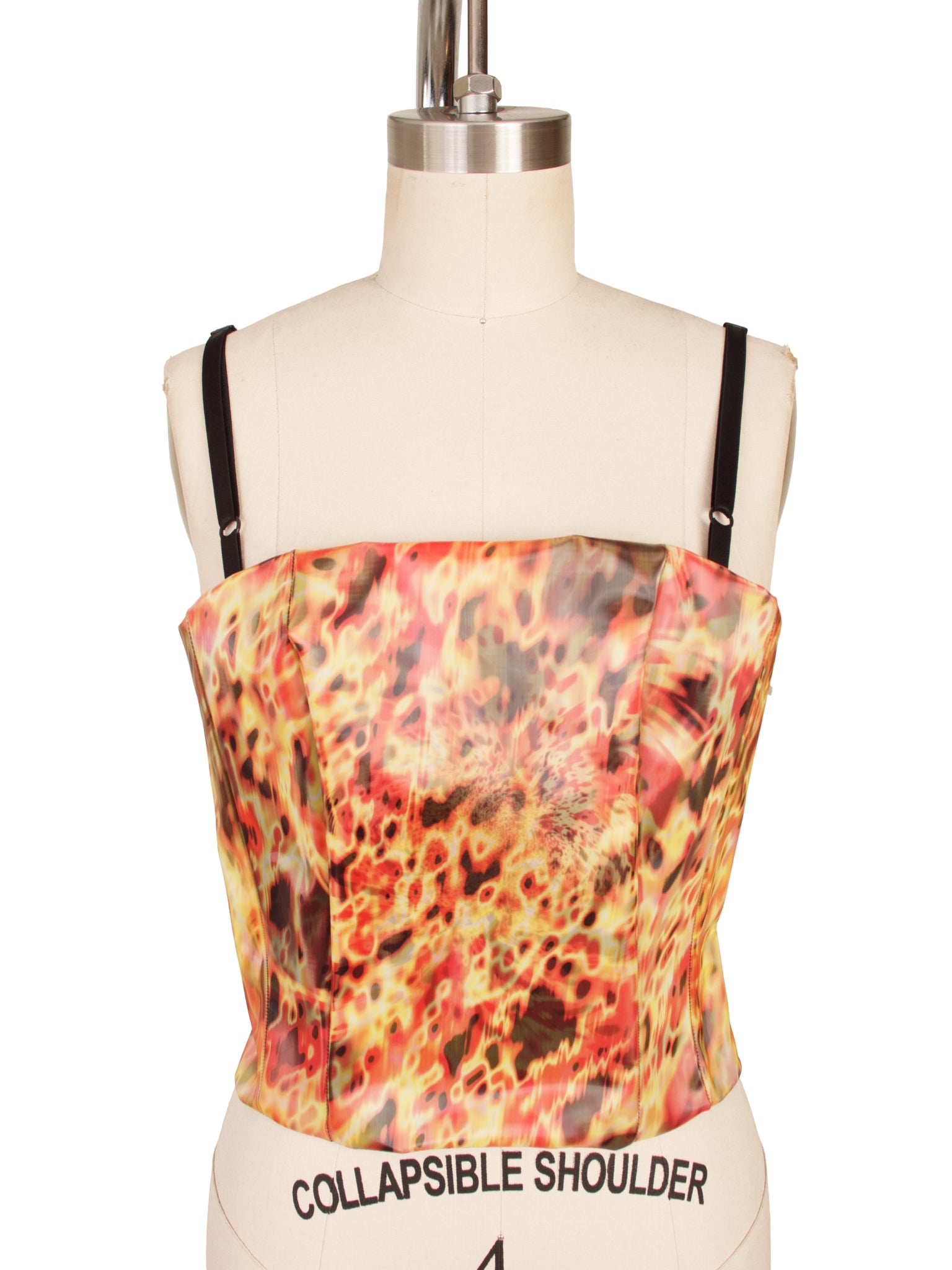 Lenticular Abstract Art Corset