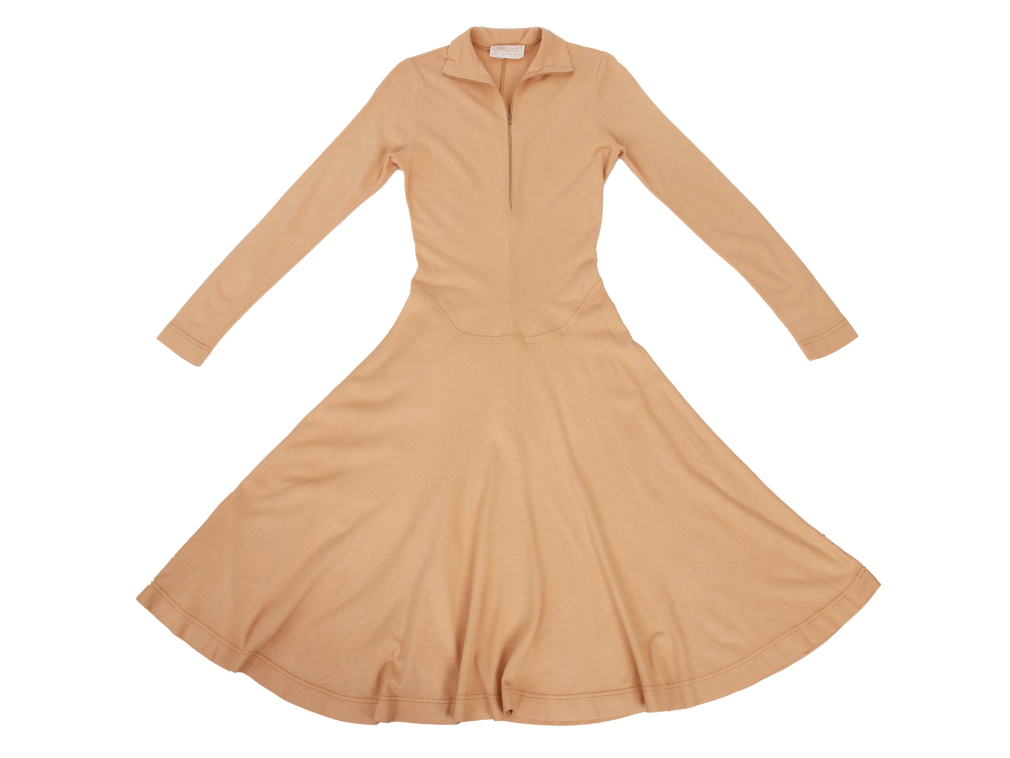 1970s Alley Cat by Betsey Johnson Knit Swing Dress