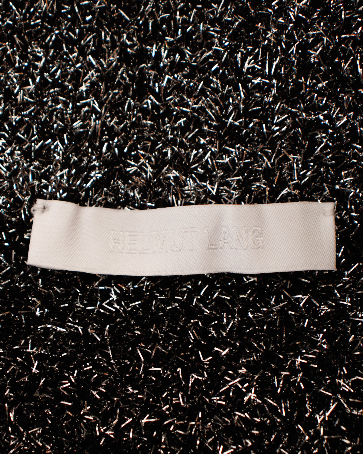Helmut Lang Lurex Eyelash Knit Skirt Set*