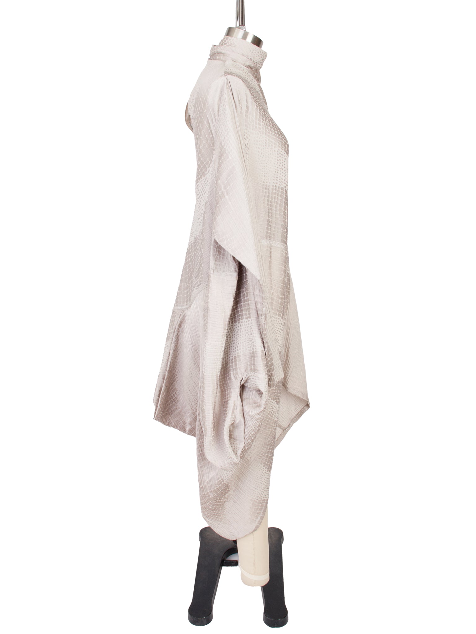 Preen Reptile Jacquard Asymmetrical Dress