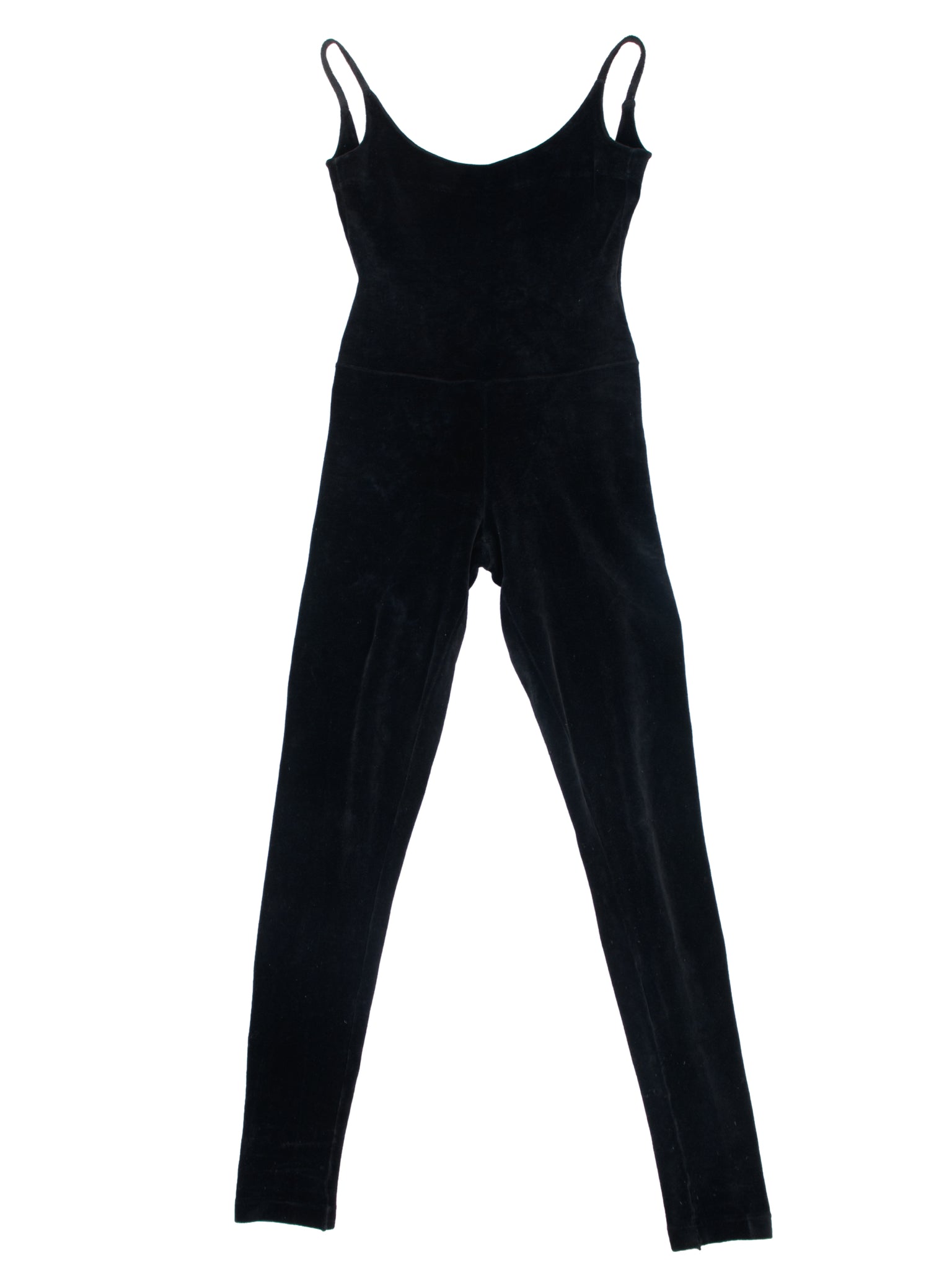 1980s Betsey Johnson Punk Label Velour Jumpsuit