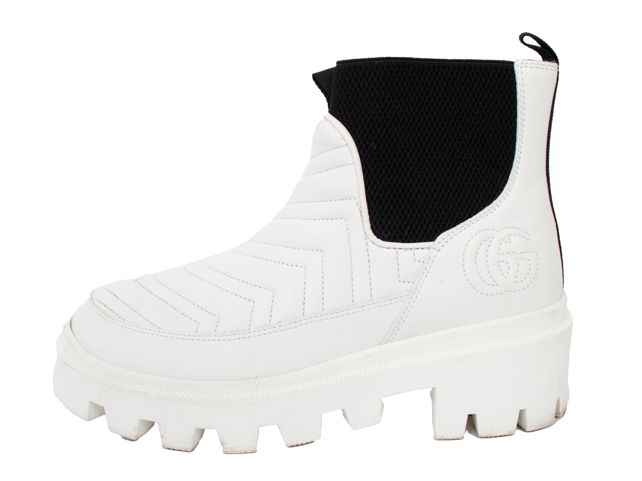 Gucci Lifford Matelasse Chelsea Boots*