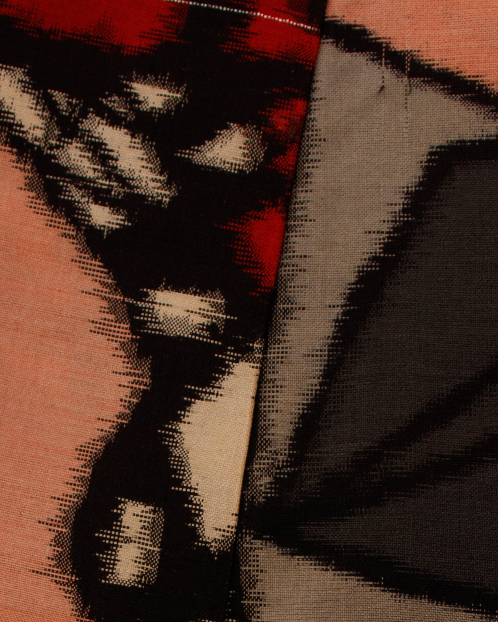 1930s Silk Abstract Jacquard Kimono