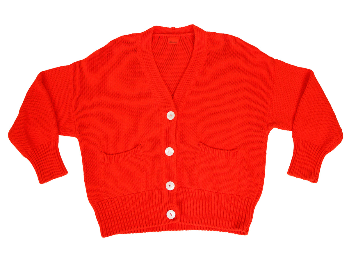 Babaa No. 22 Cotton Oversize Button Cardigan