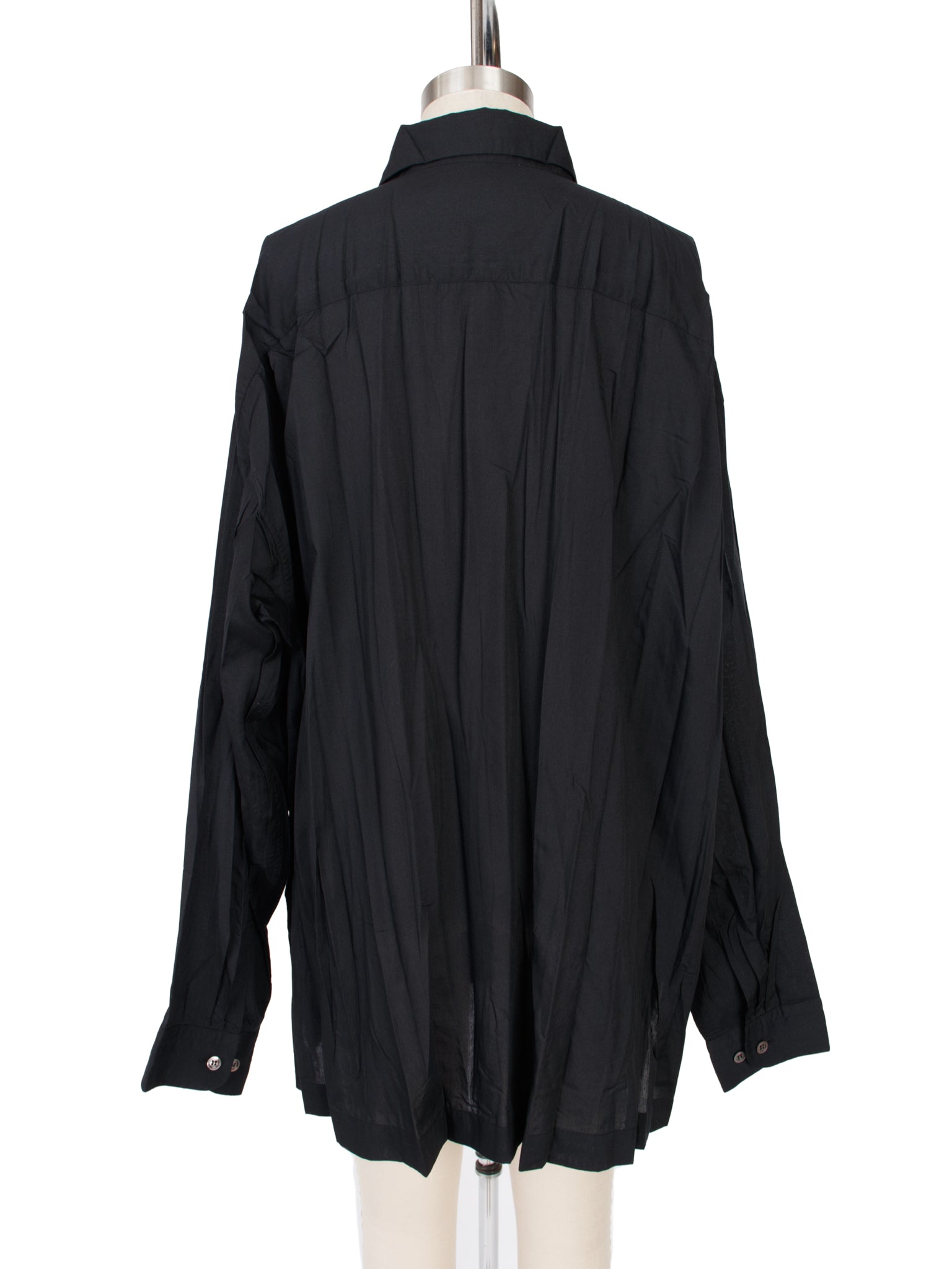 1990s Issey Miyake Men Plisse Shirt