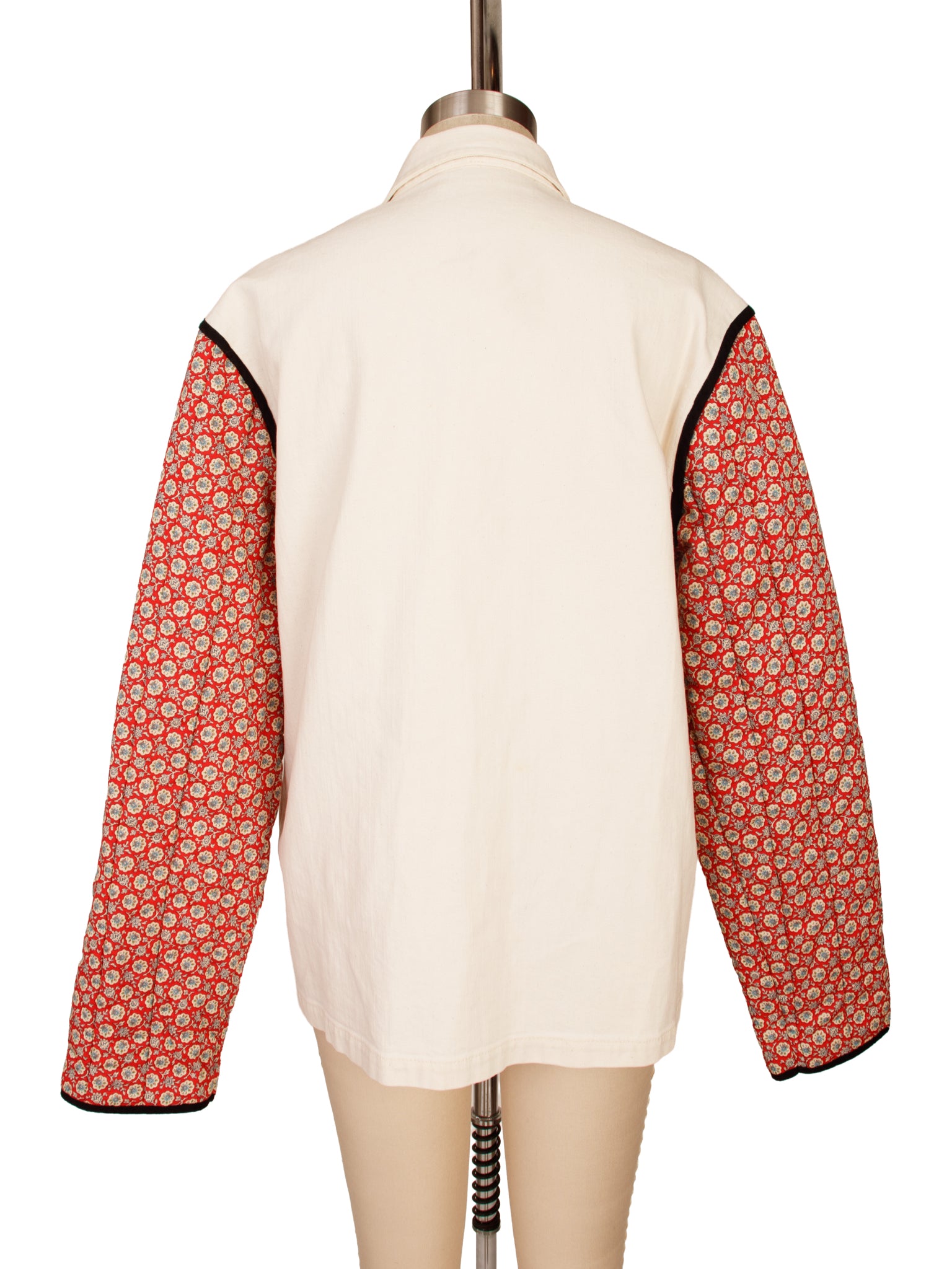 Caron Callahan Floral Quilt Sleeve Jacket