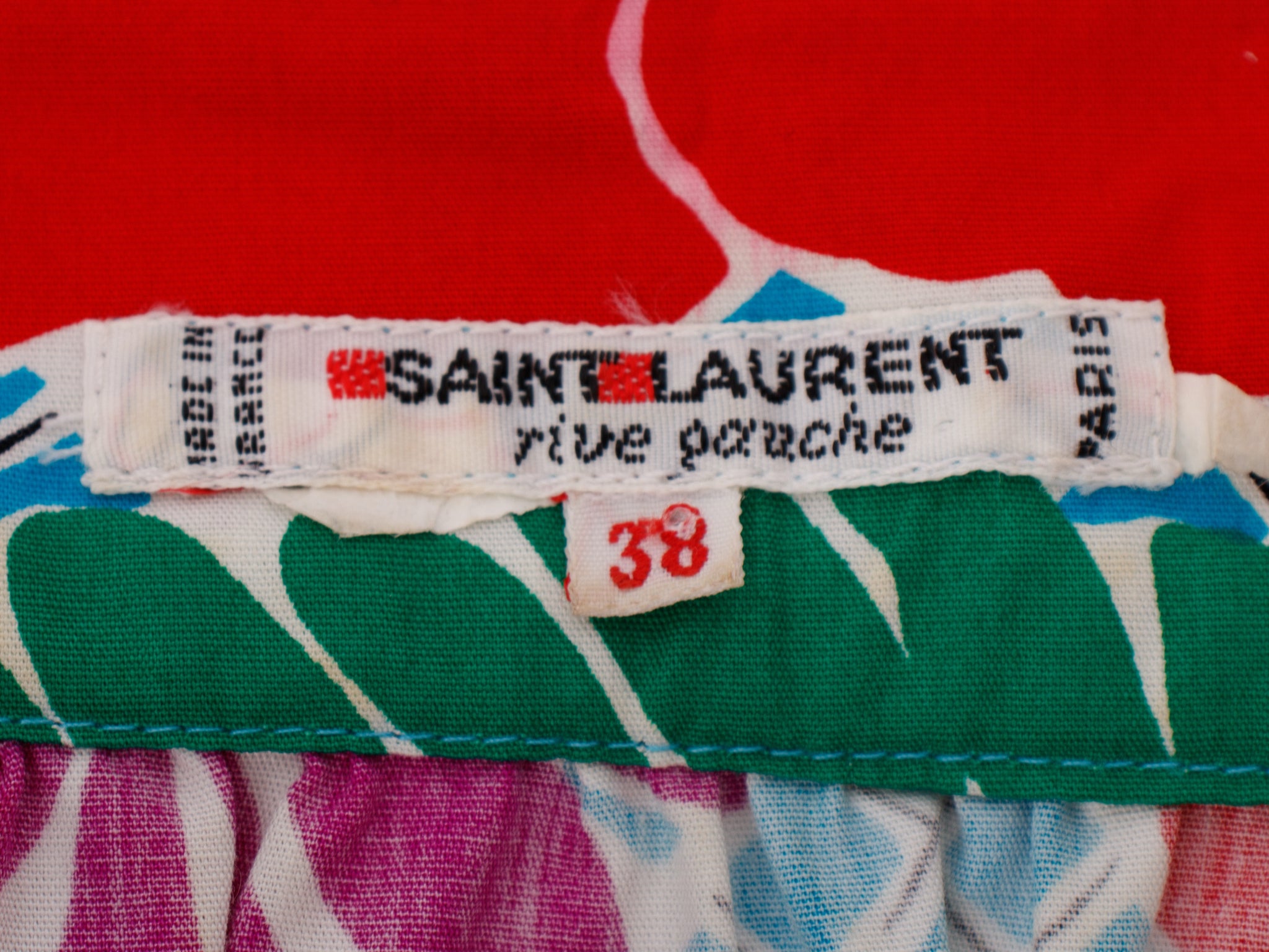 Yves Saint Laurent Rive Gauche Skirt Set