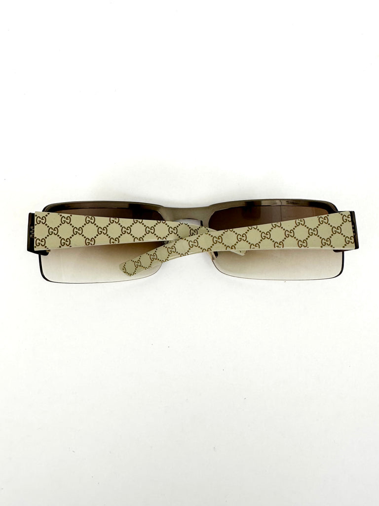 Gucci Guccissima Gradient Studded Sunglasses