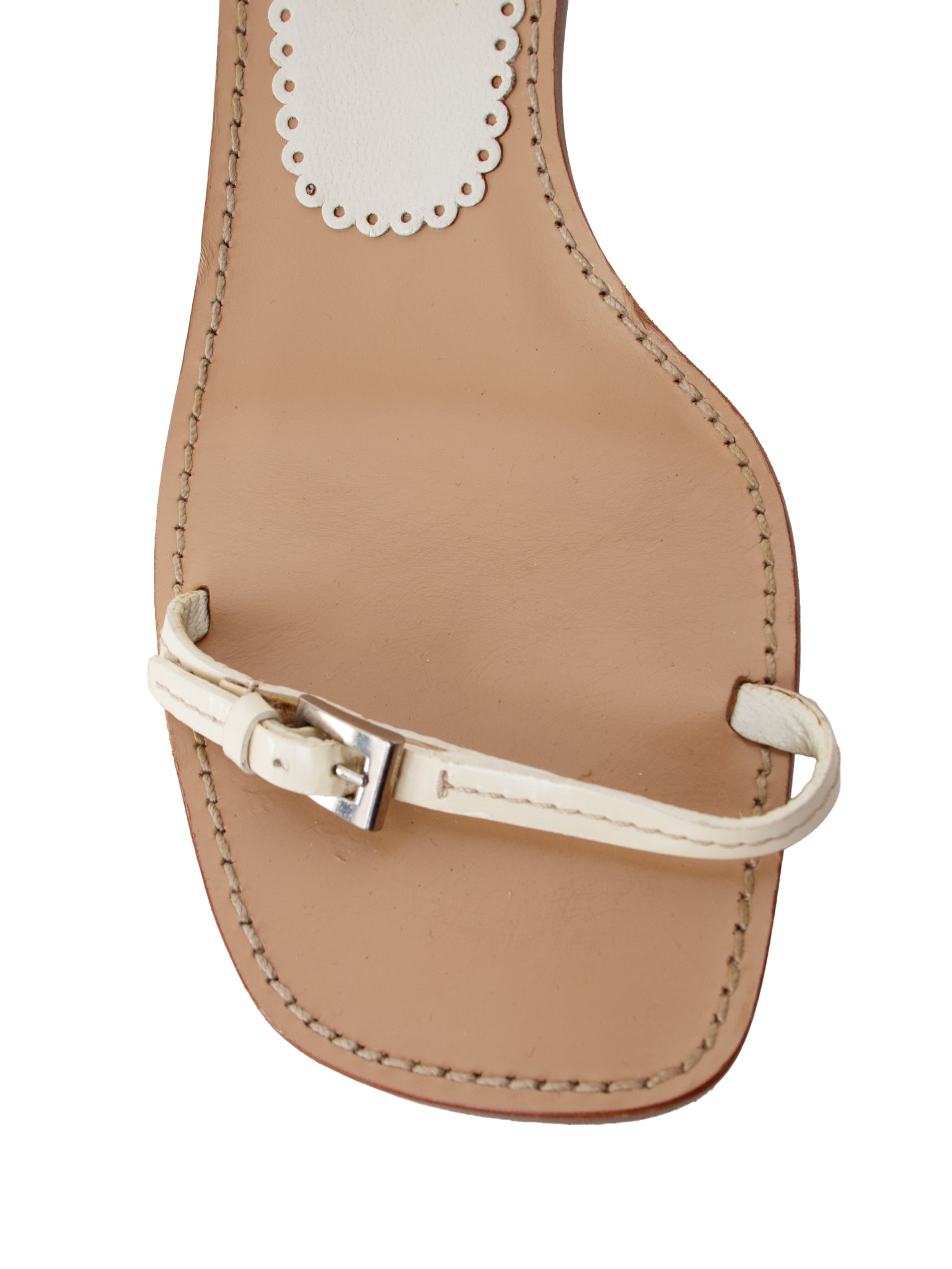 Prada Kitten Heel Strappy Sandal