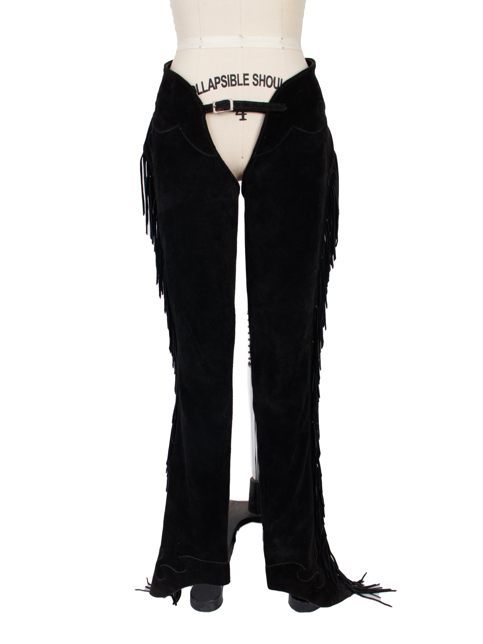 Western Suede Fringe Chaps