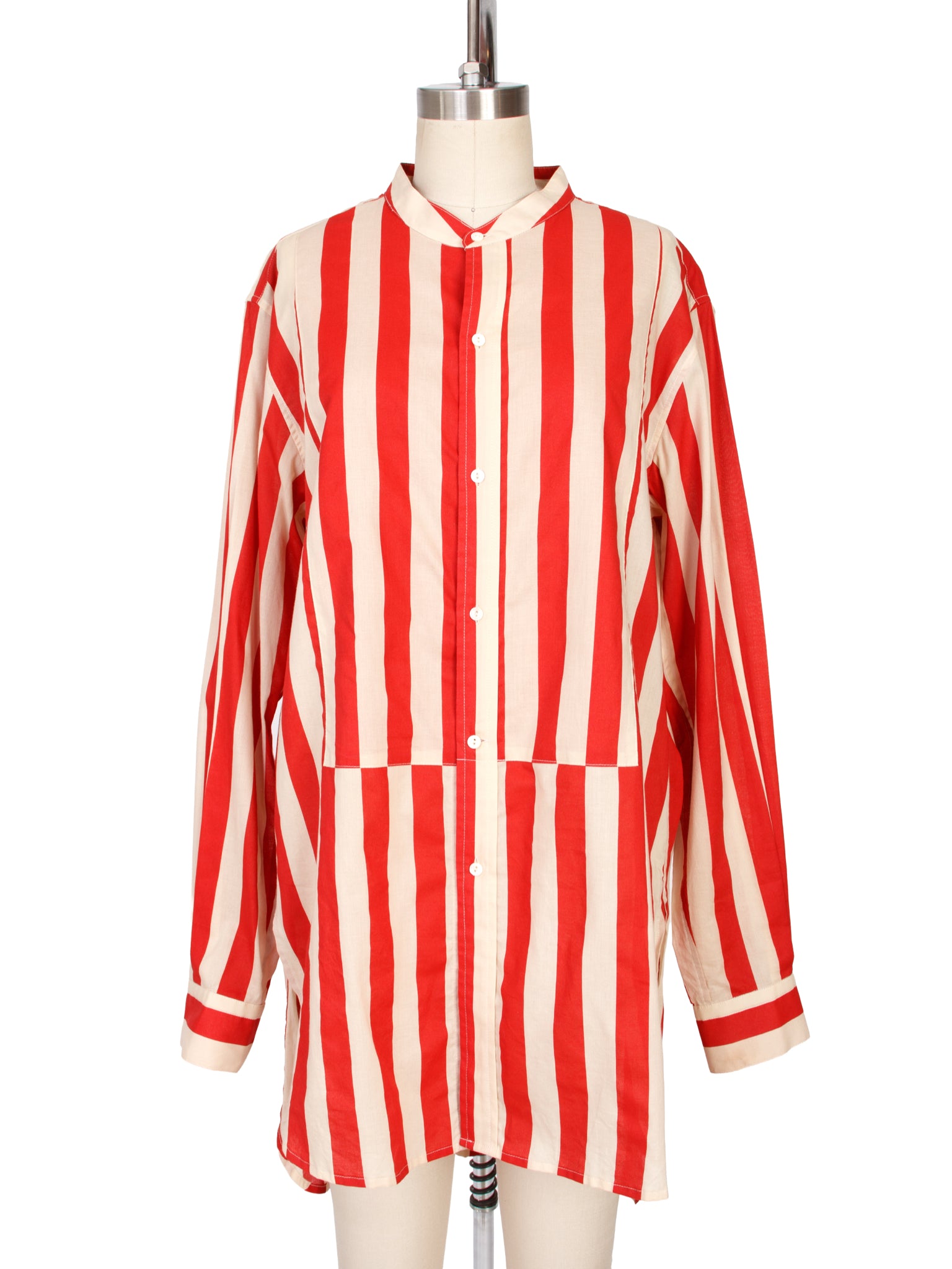 Bode Valance Stripe Long Sleeve Shirt