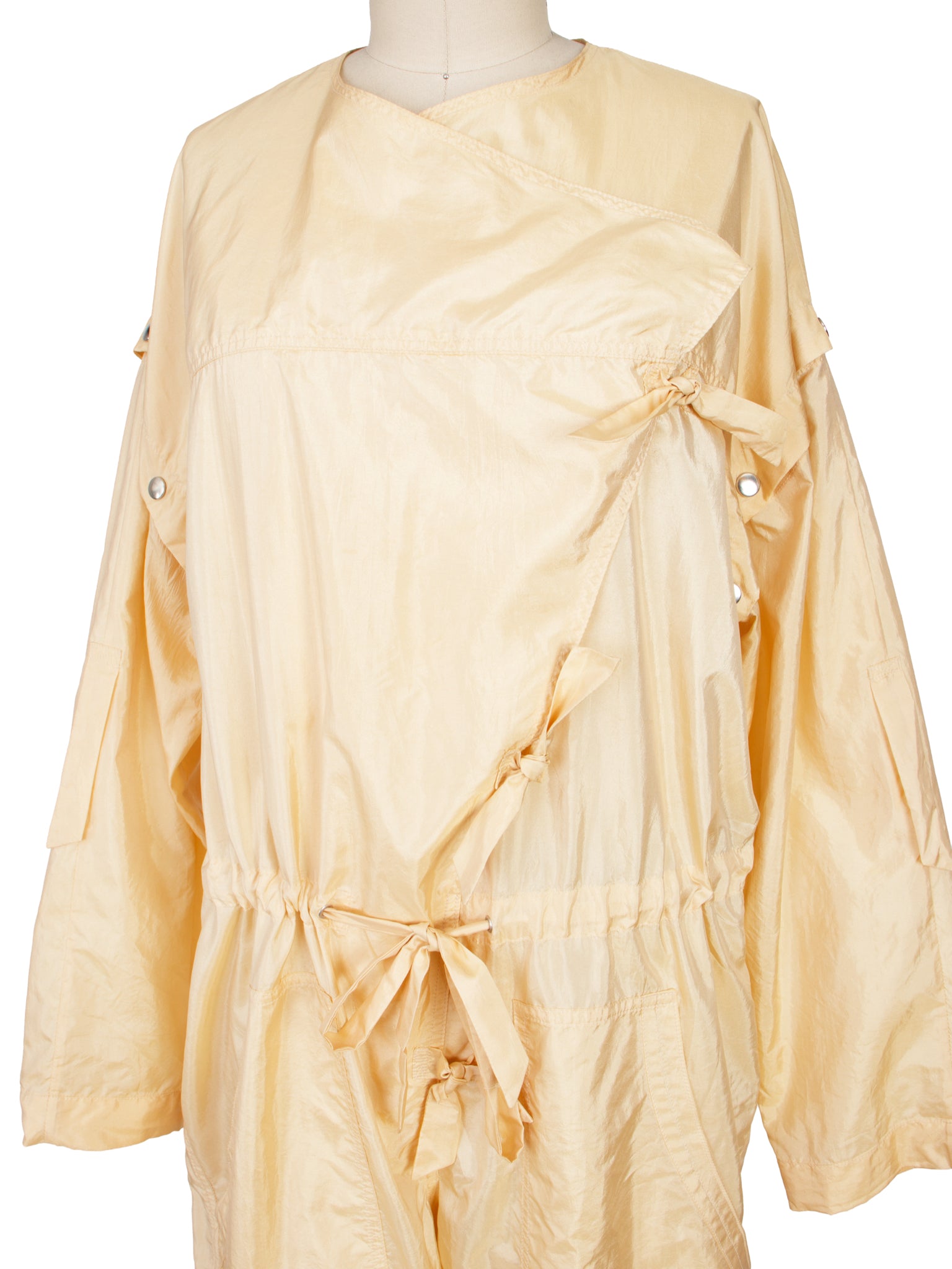 Isabel Marant Silk Blend Taffeta Flightsuit