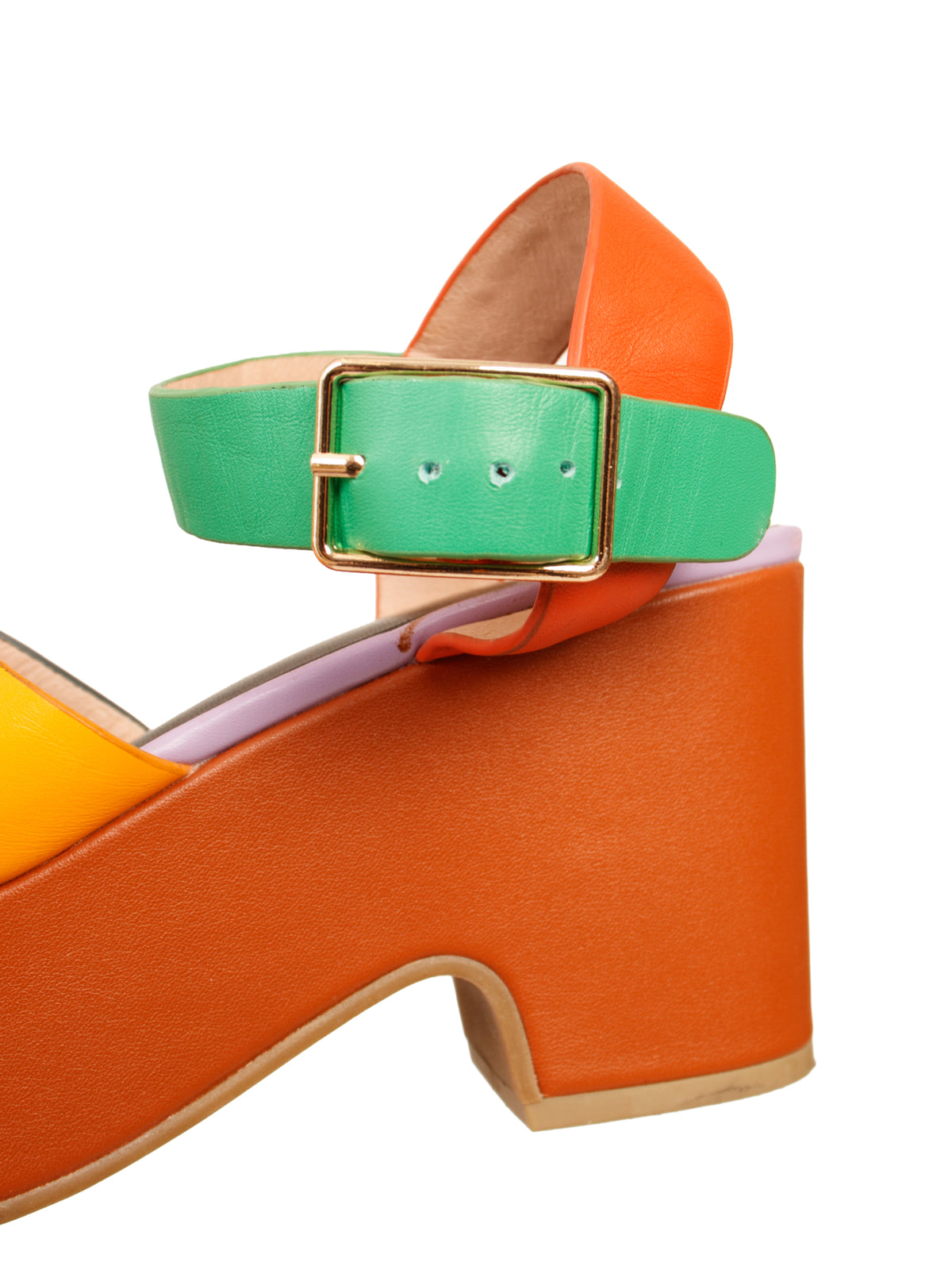 Charlotte Stone Raf Platform Buckle Sandals