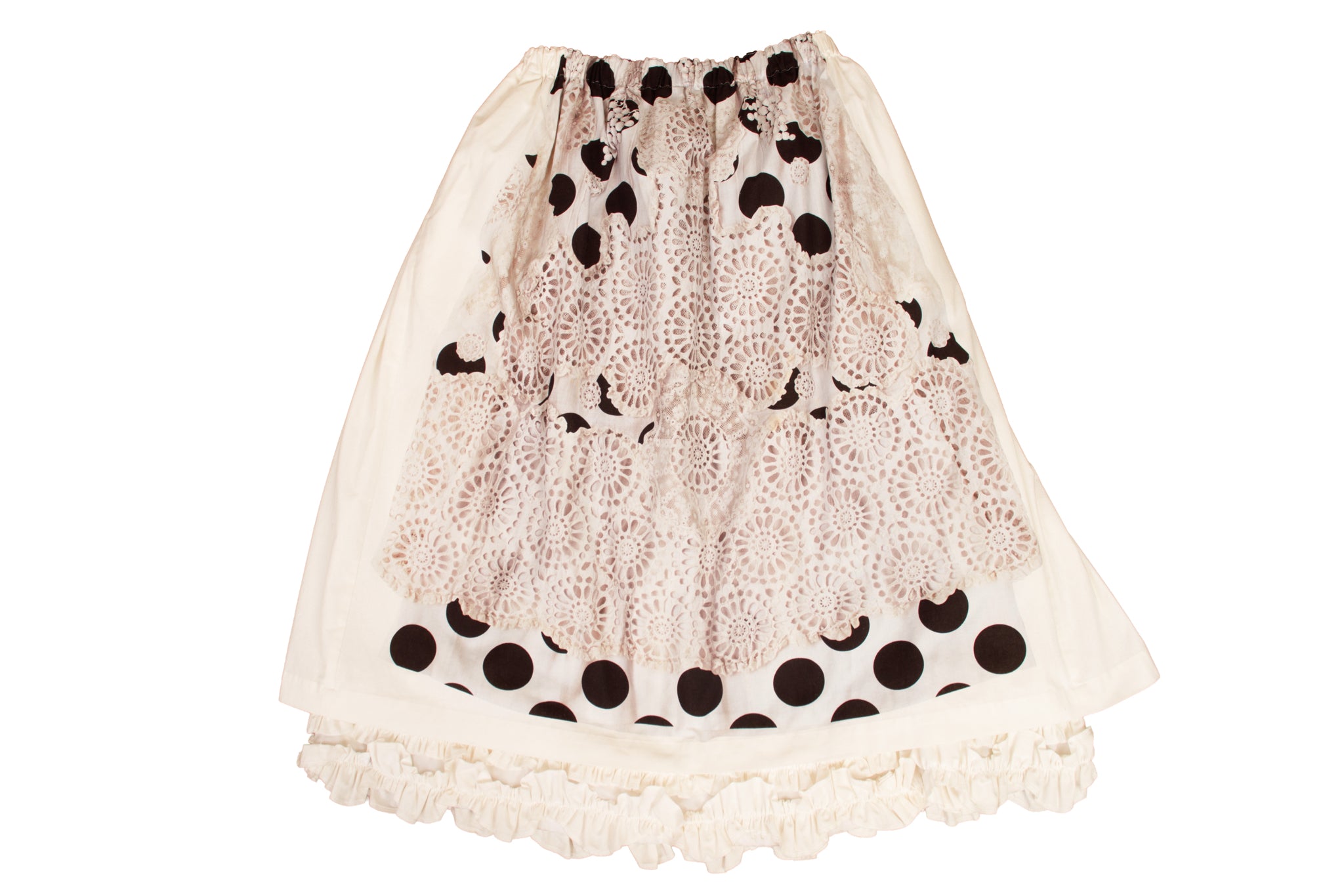 2017 Comme des Garcons Trompe L'Oeil Skirt