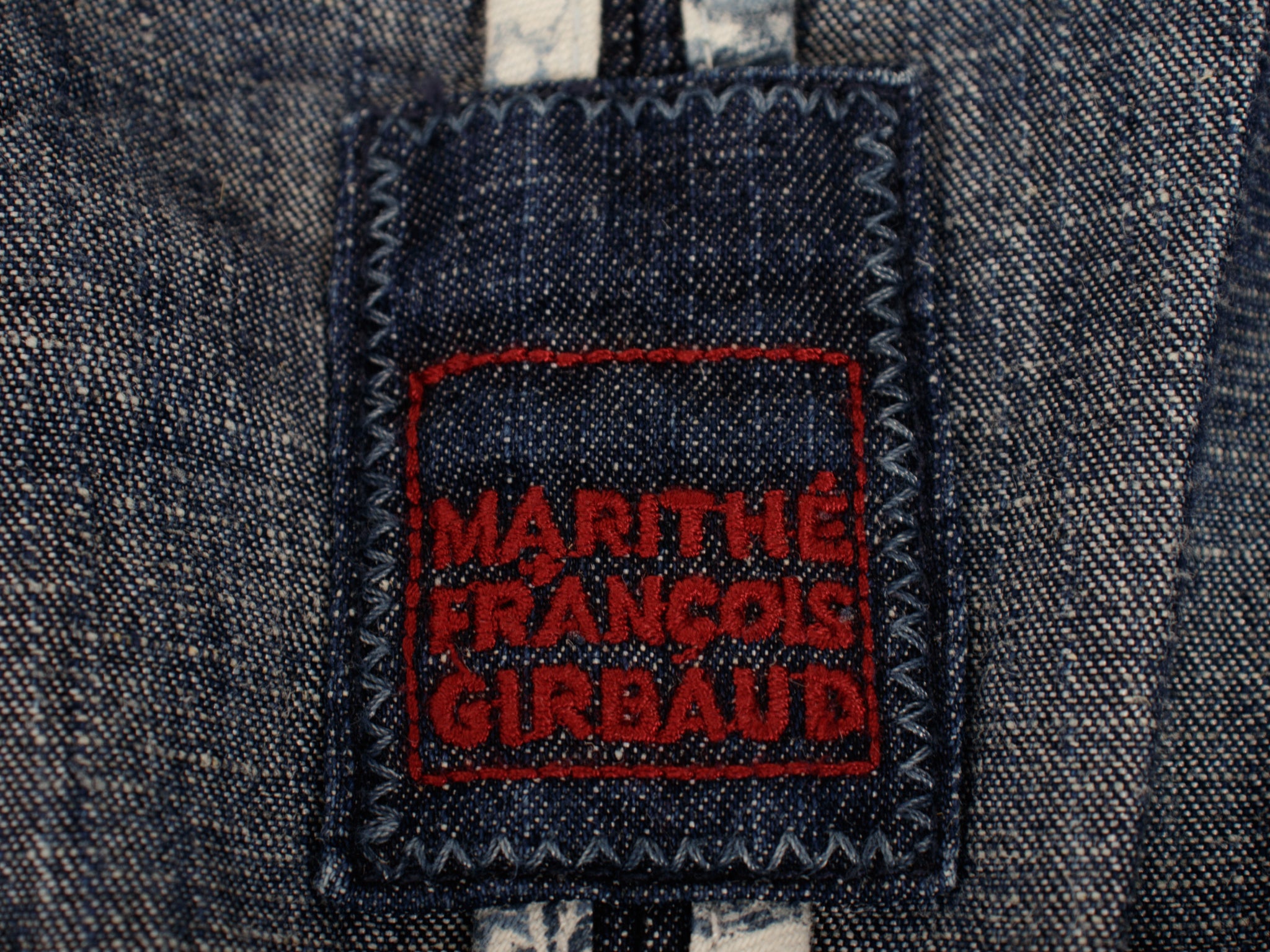 Marithe Francois Girbaud Denim Longline Jacket