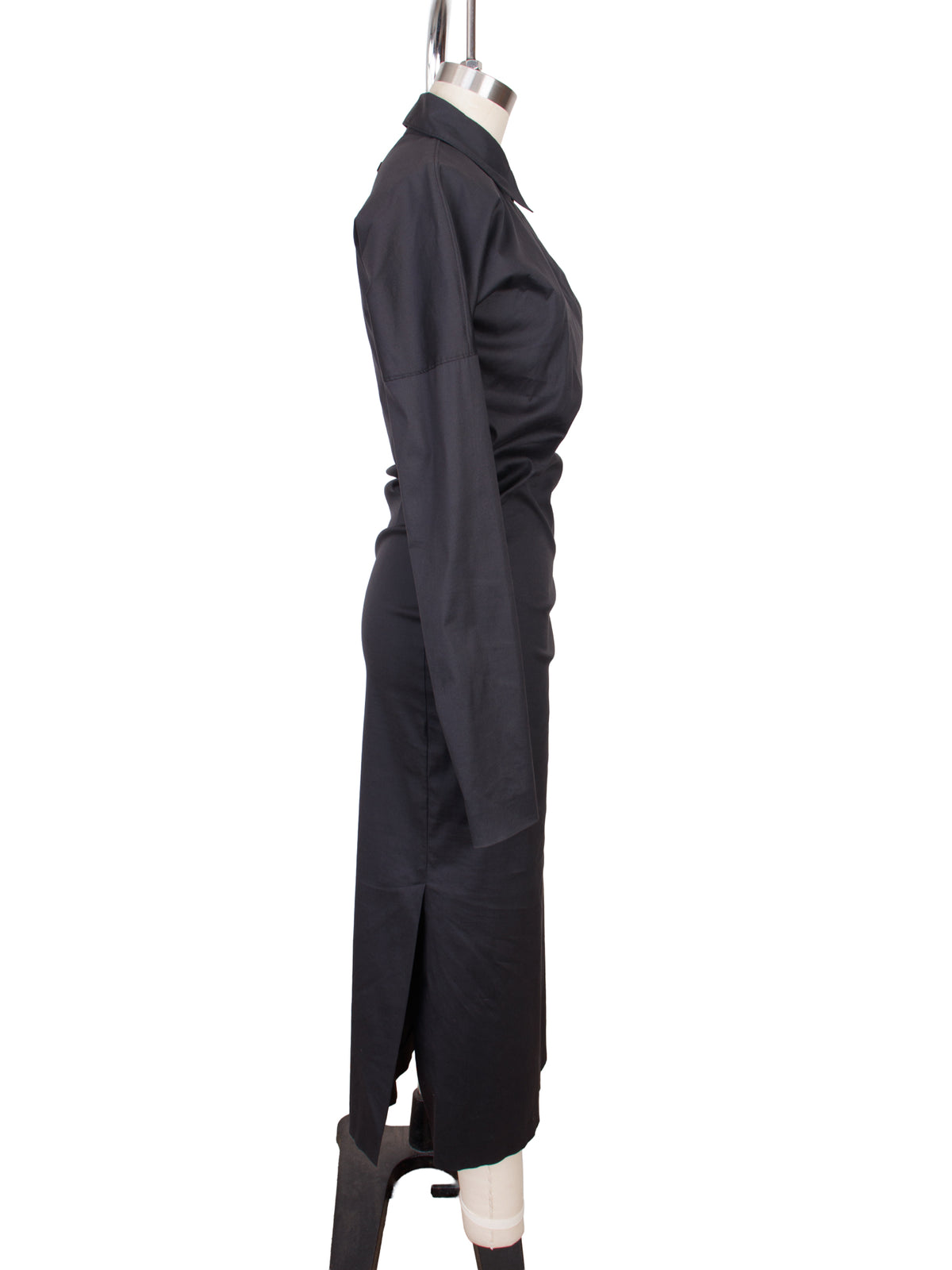 Jean Paul Gaultier Stretch Cotton Maxi Dress