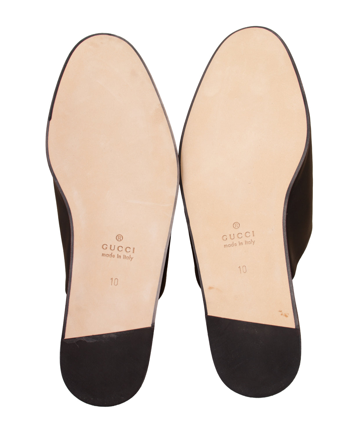 Gucci Horsebit Nappa Leather Lucy Mules