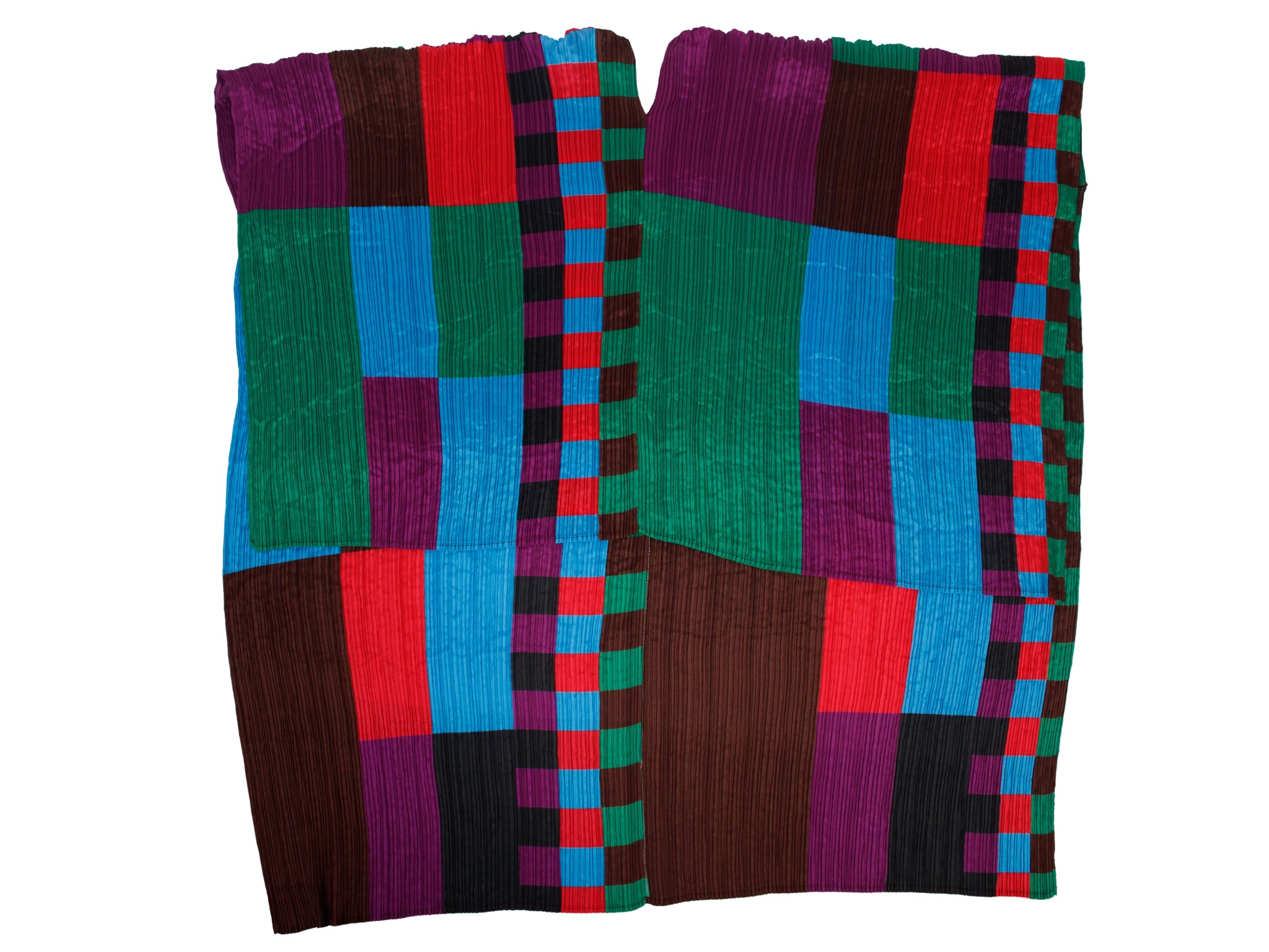 Pleats Please Geometric Print Madame T