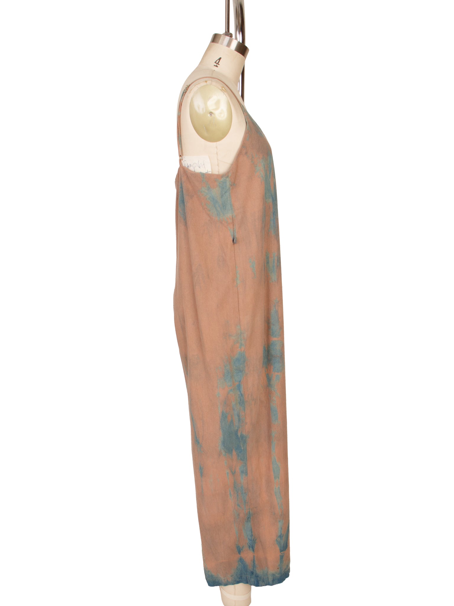 Mercy x Rumpled Aristocrat Raw Silk Tie Dye Jumpsuit