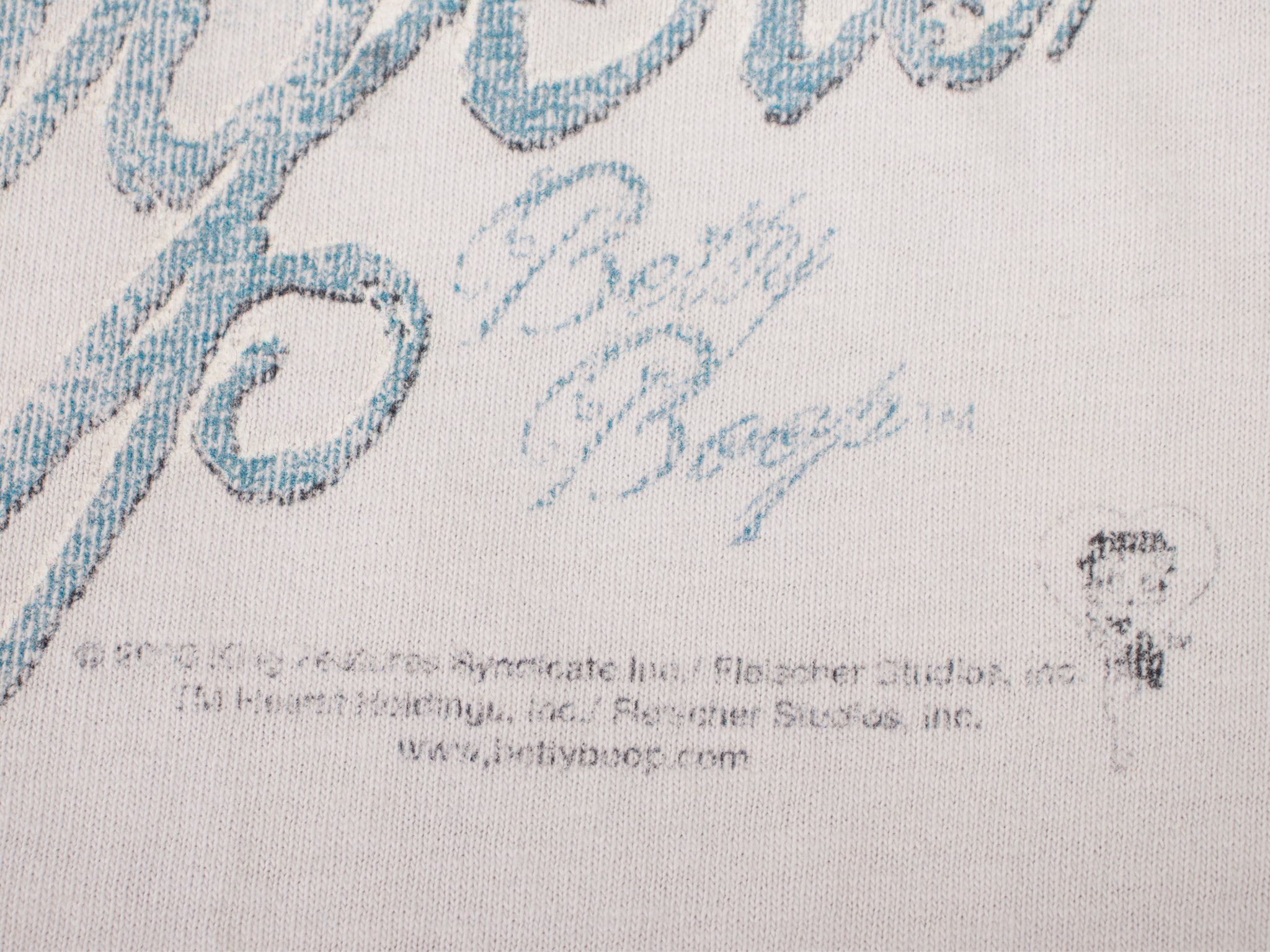 2000 Betty Boop "I Believe In Angels" Tee