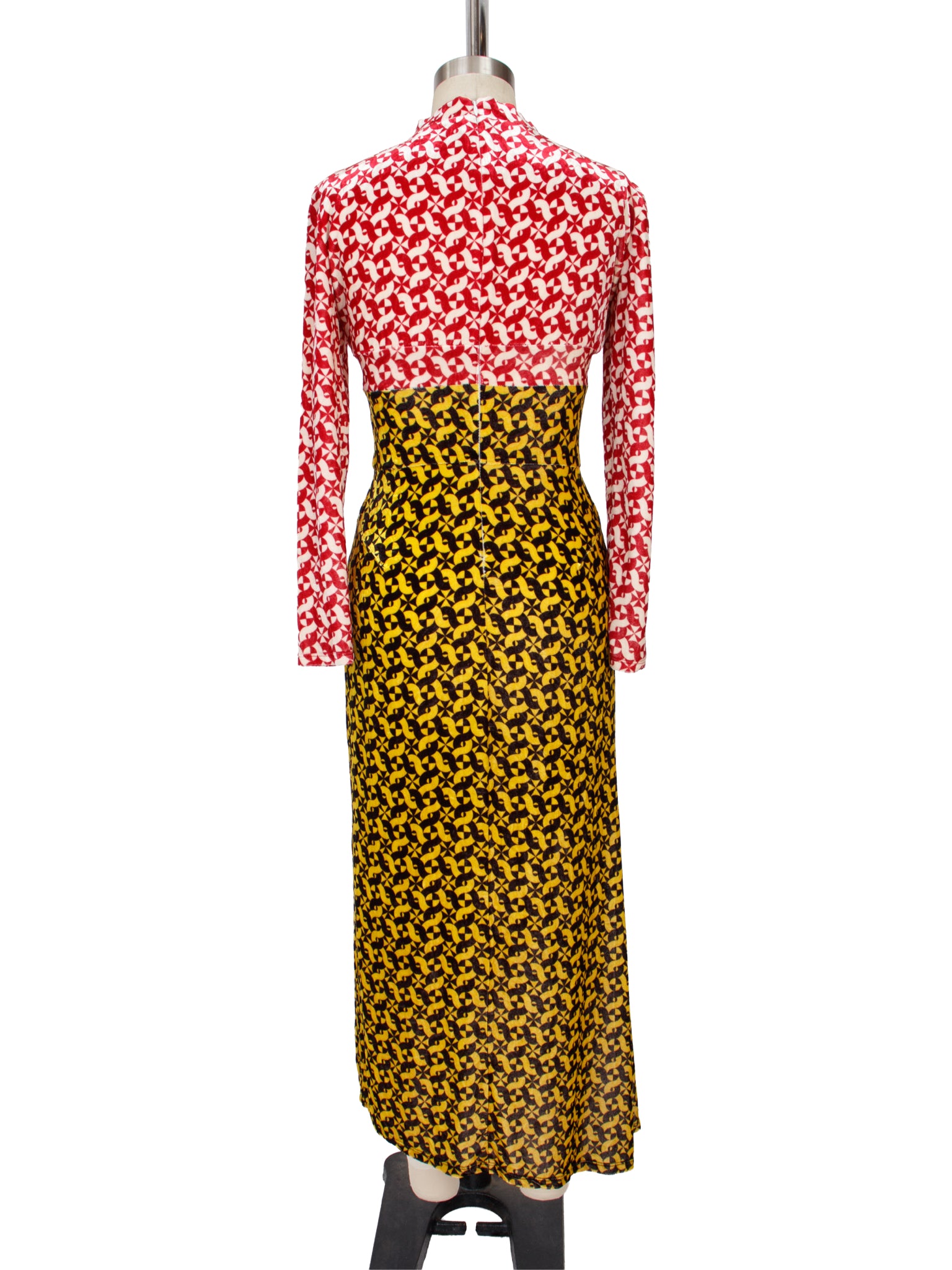 Rachel Comey Converge Velvet Swirl Print Dress