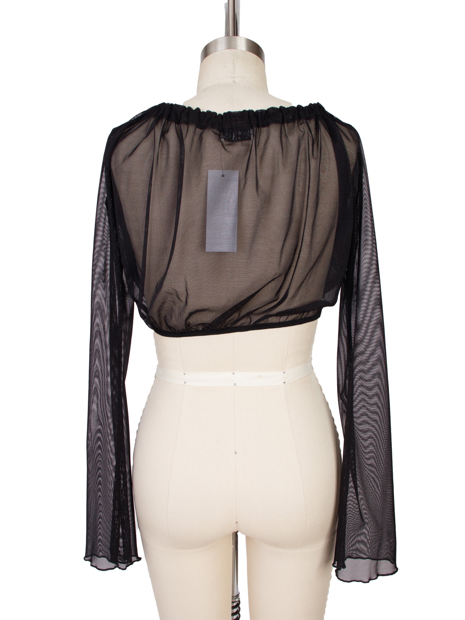 Elisabetta Rogiani Mesh Crop Top